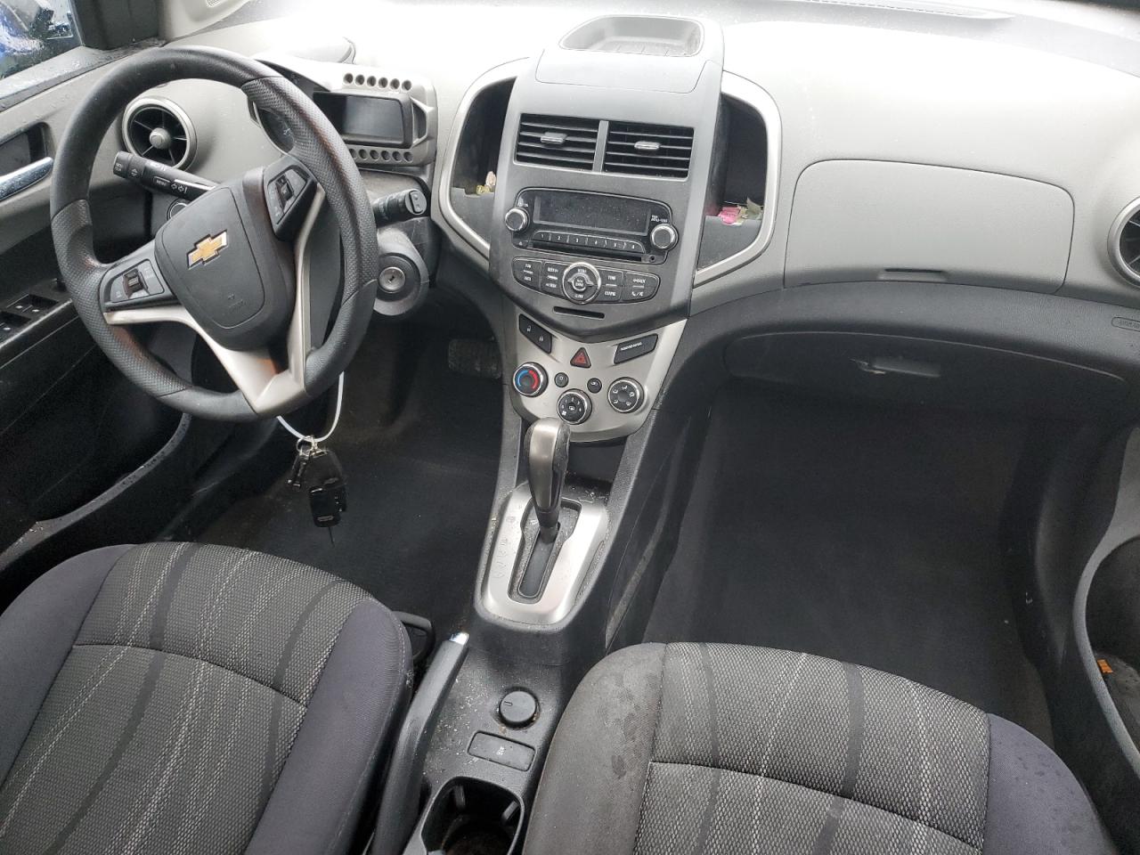 2014 Chevrolet Sonic VIN 1G1JC6SH1E4138382 Copart auction photo, front end / side damage thumbnail 8