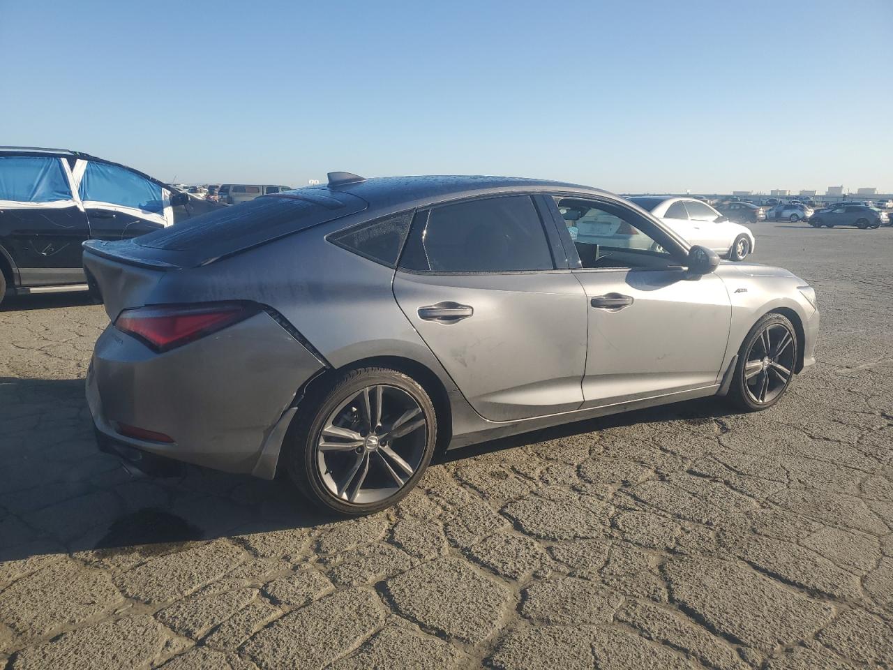 2024 Acura Integra VIN 19UDE4H38RA009479 Copart auction photo, rear end damage thumbnail 3
