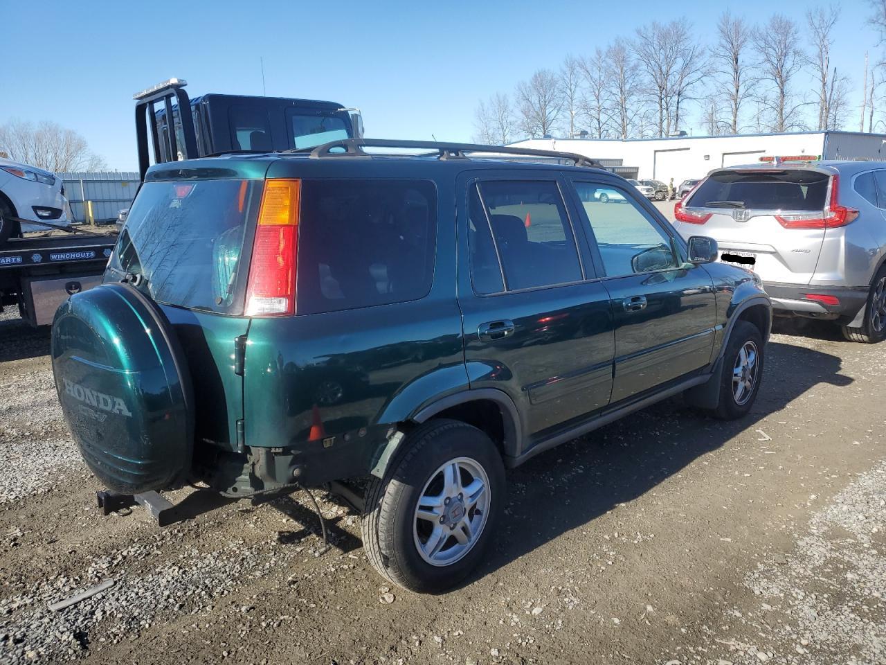 2001 Honda CR-V VIN JHLRD18731S013787 Copart auction photo, rear end damage thumbnail 3