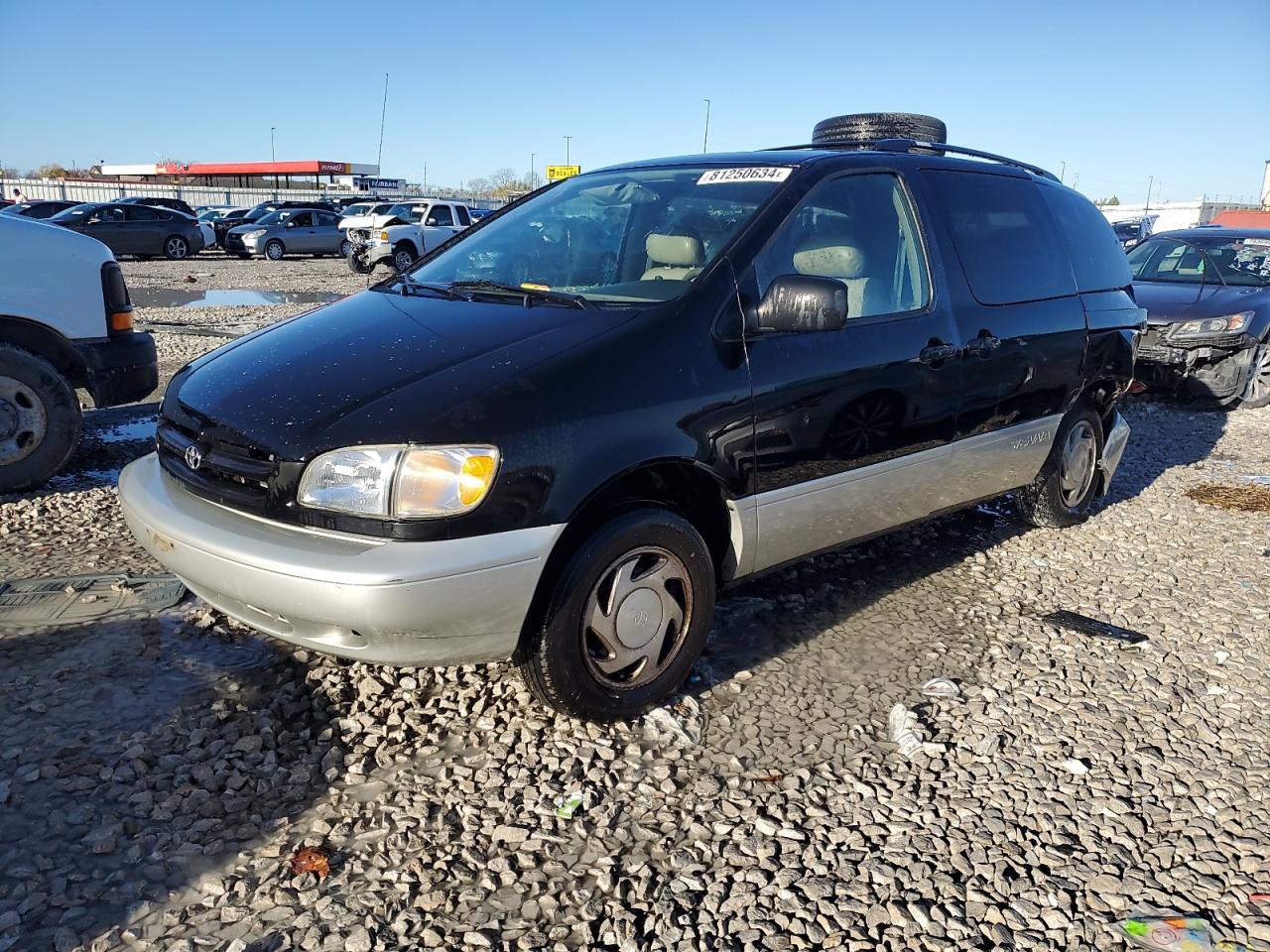 2000 Toyota Sienna VIN 4T3ZF13C8YU207597