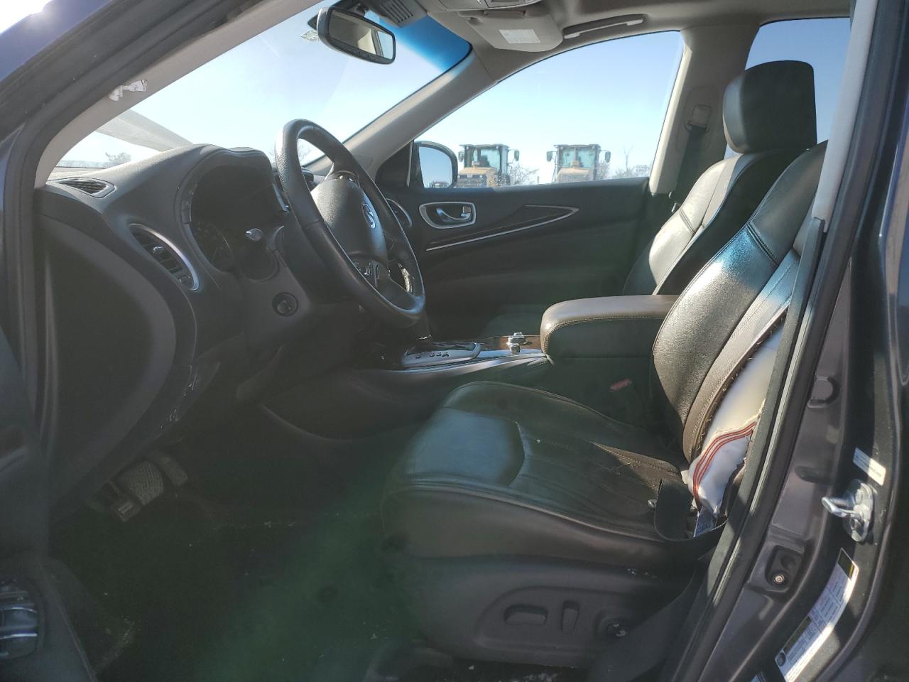 2013 Infiniti JX VIN 5N1AL0MMXDC345867 Copart auction photo, side damage thumbnail 7