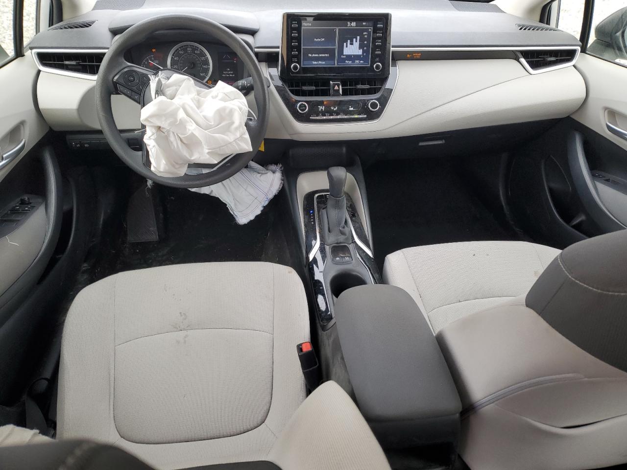 2020 Toyota Corolla VIN JTDEPRAE8LJ072840 Copart auction photo, front end damage thumbnail 8