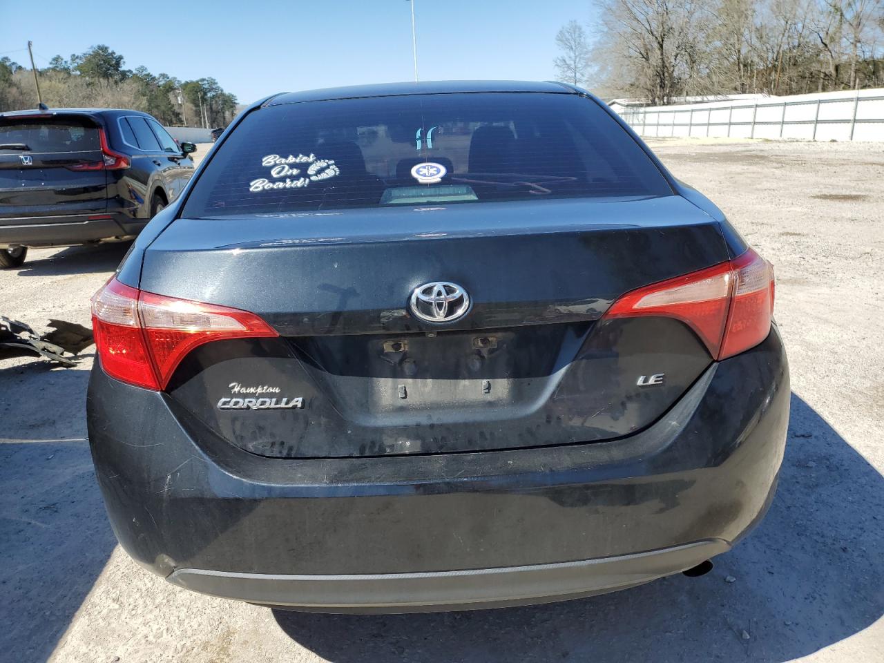 2017 Toyota Corolla VIN 5YFBURHE9HP596728 Copart auction photo, front end damage thumbnail 6