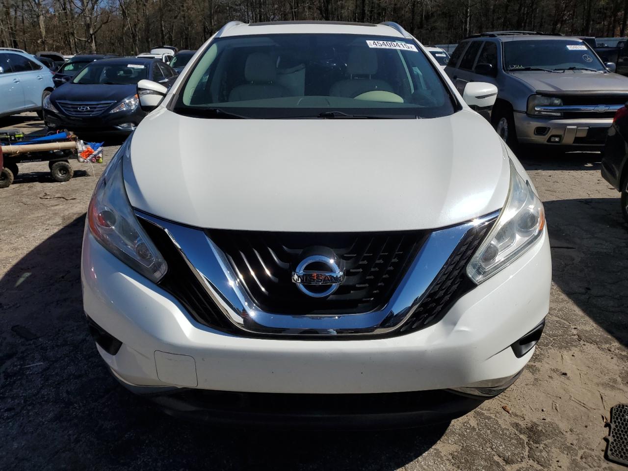 2017 Nissan Murano VIN 5N1AZ2MG0HN128391 Copart auction photo, rear end damage thumbnail 5