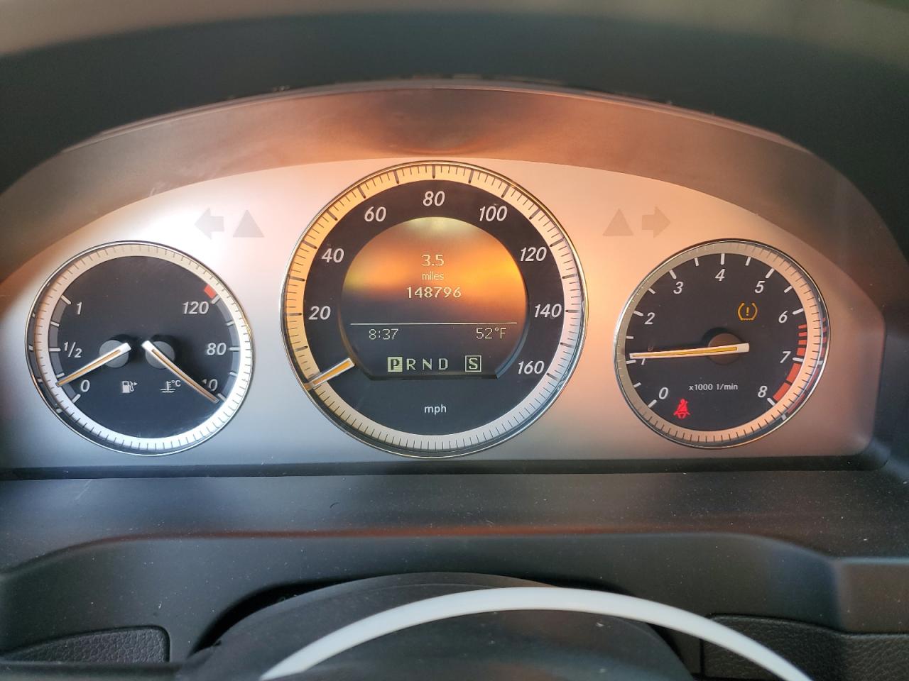 2008 Mercedes-Benz C-klasse VIN WDDGF56X08F170789 Copart auction photo, front end damage thumbnail 9