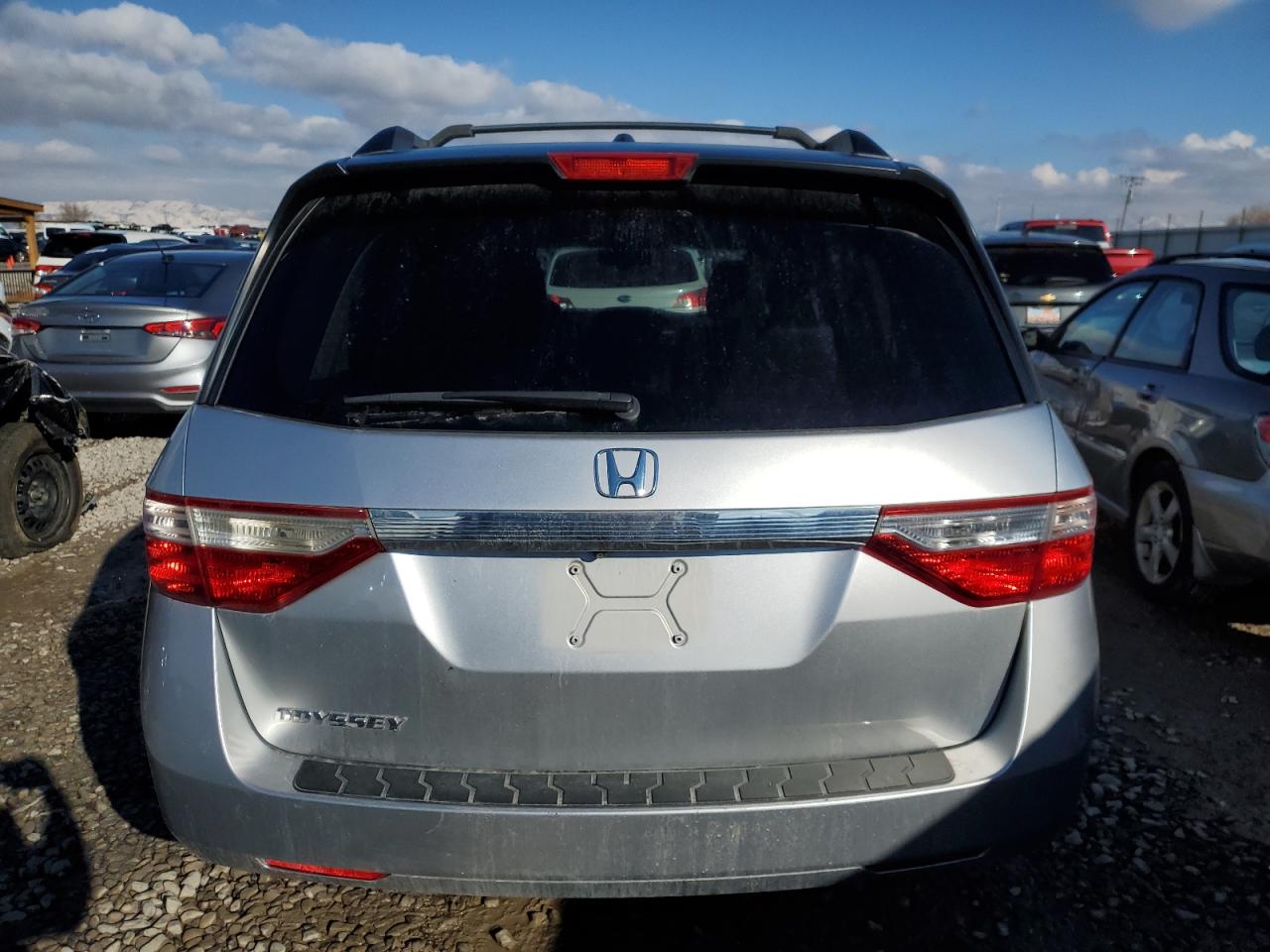 2012 Honda Odyssey VIN 5FNRL5H65CB021114 Copart auction photo, front end damage thumbnail 6