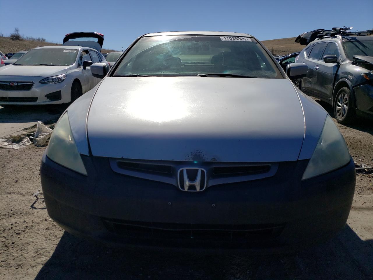2004 Honda Accord VIN 1HGCM56694A034367 Copart auction photo, rear end / side damage thumbnail 5