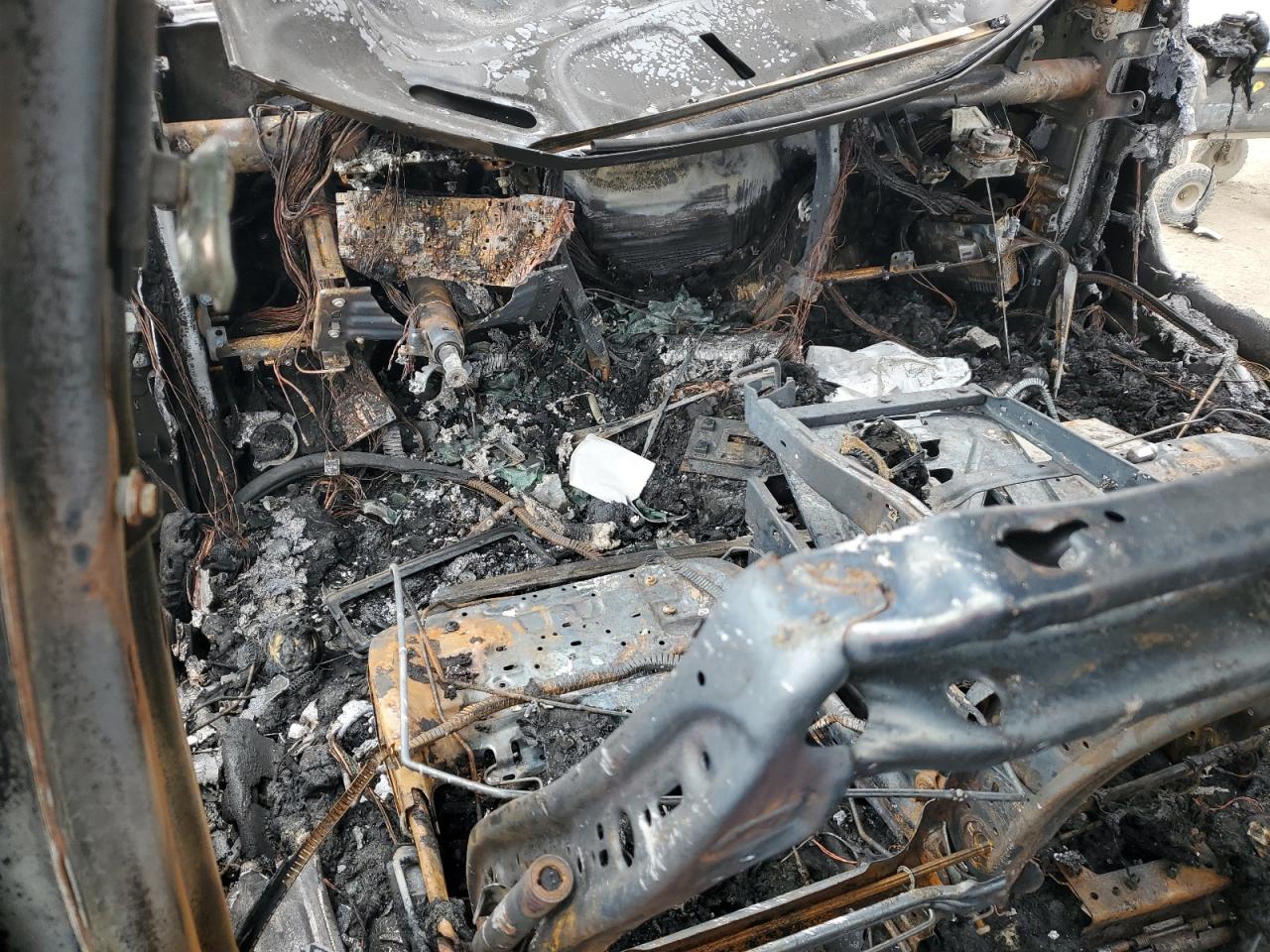 2022 Chevrolet Silverado VIN 1GCPABEK8NZ634306 Copart auction photo, burn damage thumbnail 8