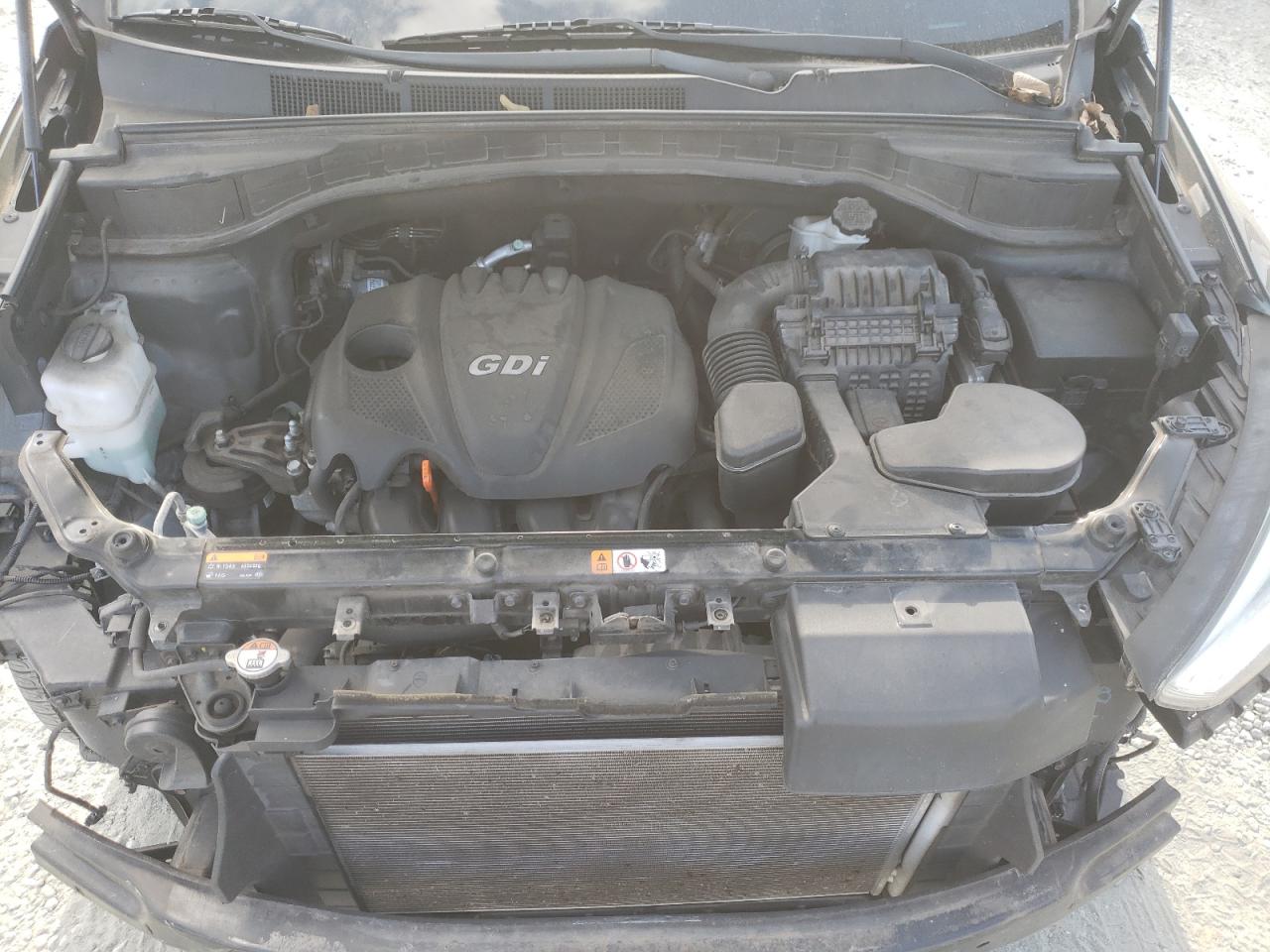 2014 Hyundai Santa Fe VIN 5XYZUDLB2EG164979 Copart auction photo, front end / minor dent/scratches damage thumbnail 13