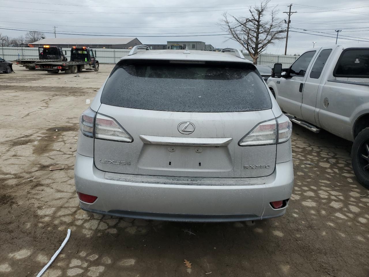 2010 Lexus RX VIN 2T2BK1BA0AC043254 Copart auction photo, front end / side damage thumbnail 6