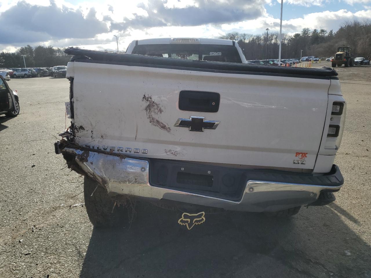 2014 Chevrolet Silverado VIN 1GCUKSEC2EF195839 Copart auction photo, all over damage thumbnail 6