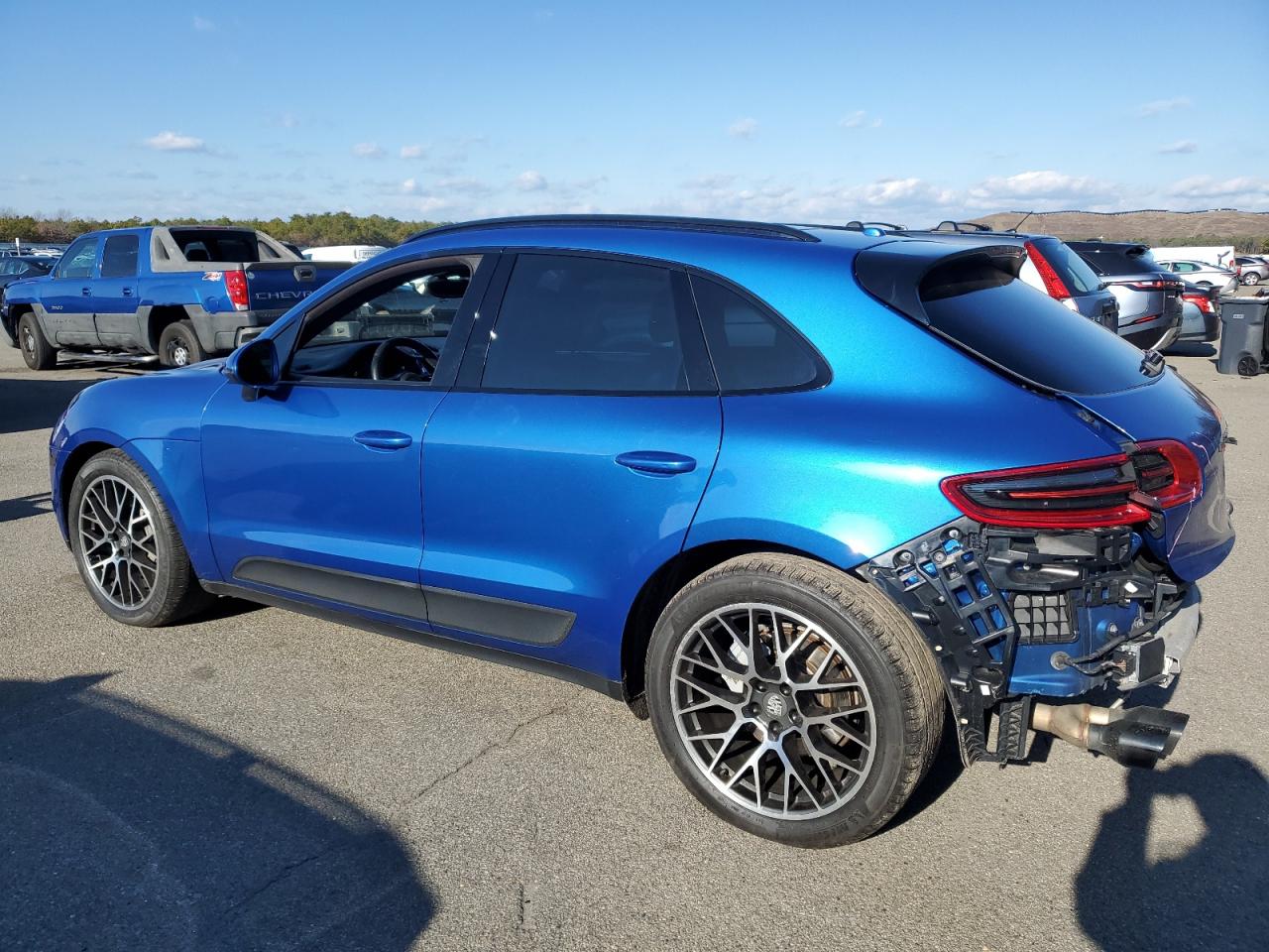 2017 Porsche Macan VIN WP1AB2A53HLB17360 Copart auction photo, rear end damage thumbnail 2