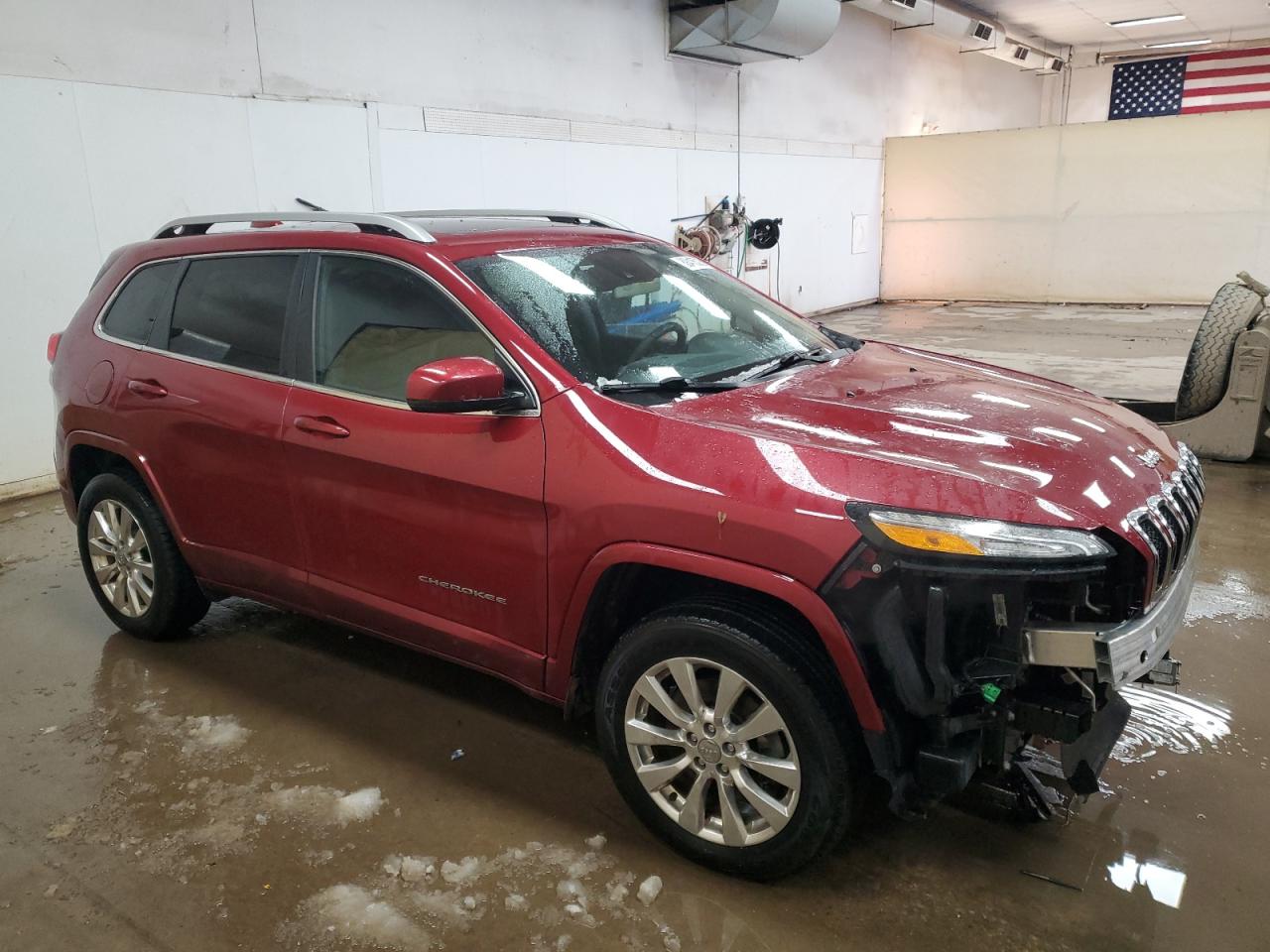2017 Jeep Cherokee VIN 1C4PJMJSXHW524753 Copart auction photo, all over damage thumbnail 4