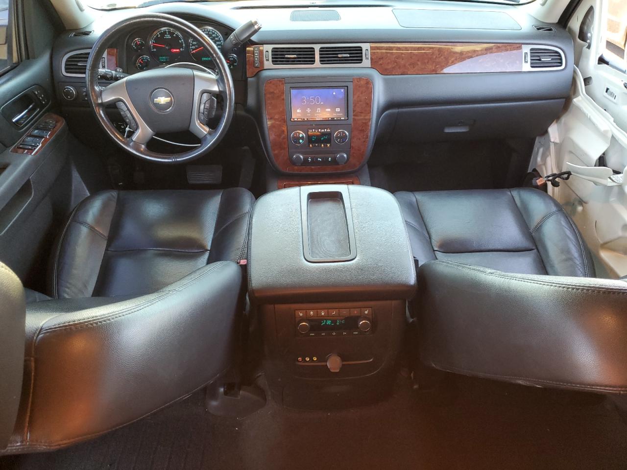 2014 Chevrolet Tahoe VIN 1GNSCAE07ER120161 Copart auction photo, front end / side damage thumbnail 8