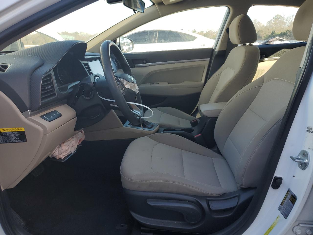 2019 Hyundai Elantra VIN 5NPD84LF3KH427499 Copart auction photo, front end damage thumbnail 7