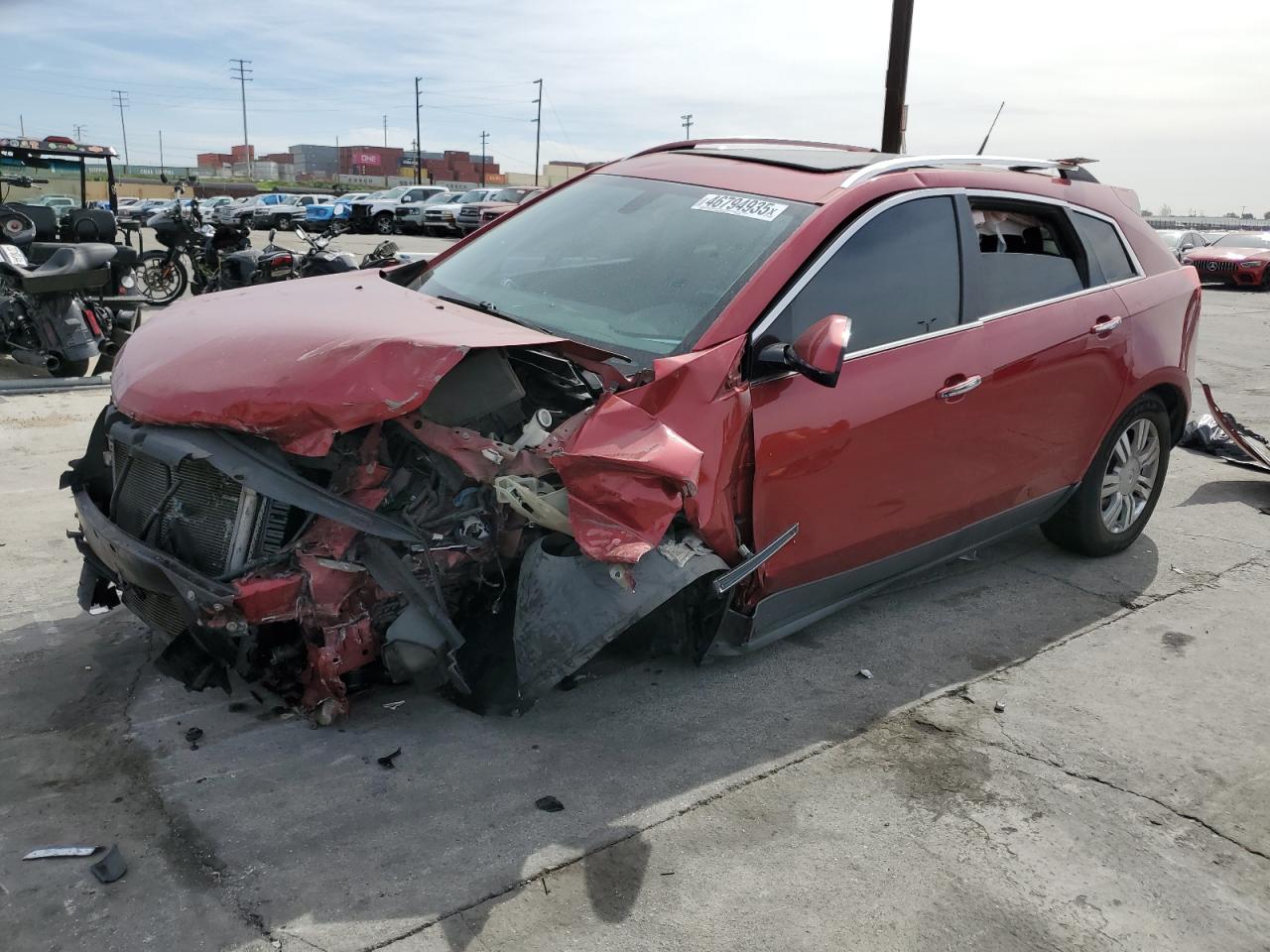 2013 Cadillac SRX VIN 3GYFNCE33DS505782