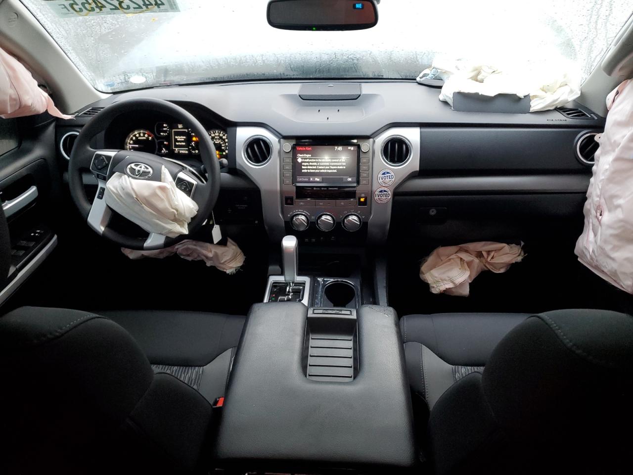 2021 Toyota Tundra VIN 5TFRY5F10MX292727 Copart auction photo, side / front end damage thumbnail 8