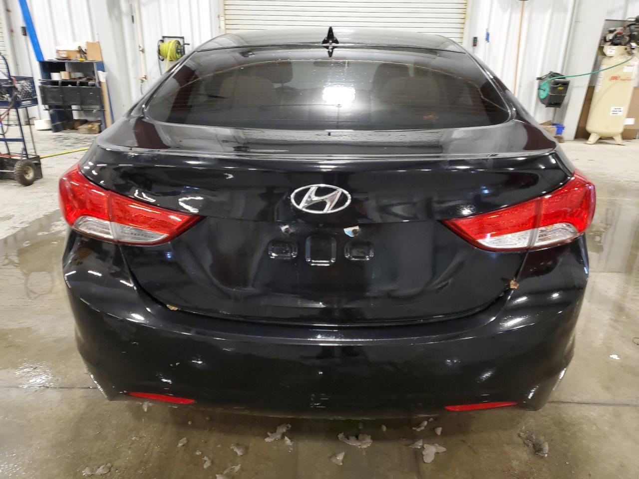 2011 Hyundai Elantra VIN 5NPDH4AE1BH003572 Copart auction photo, front end damage thumbnail 6