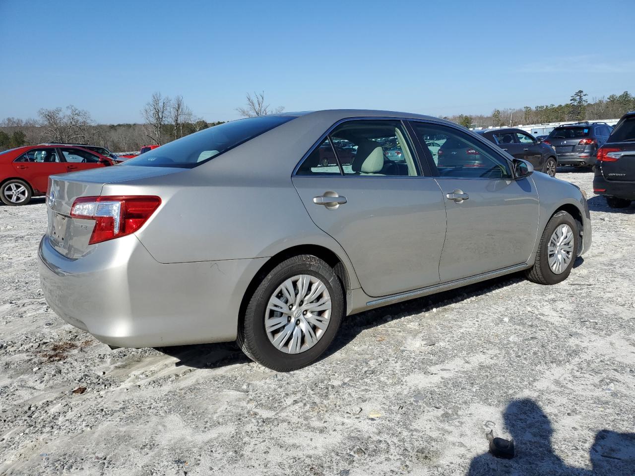 2013 Toyota Camry VIN 4T4BF1FK2DR286424 Copart auction photo, front end damage thumbnail 3