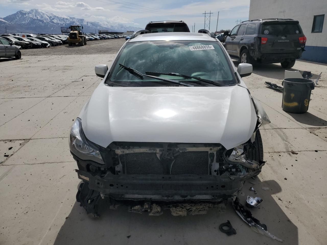 2013 Subaru Impreza VIN JF1GPAS62D2832571 Copart auction photo, front end damage thumbnail 5