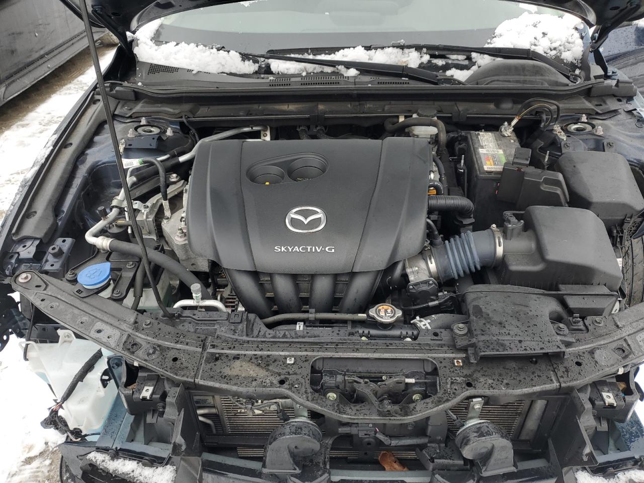 2021 Mazda 3 VIN 3MZBPBBL1MM251715 Copart auction photo, front end damage thumbnail 11