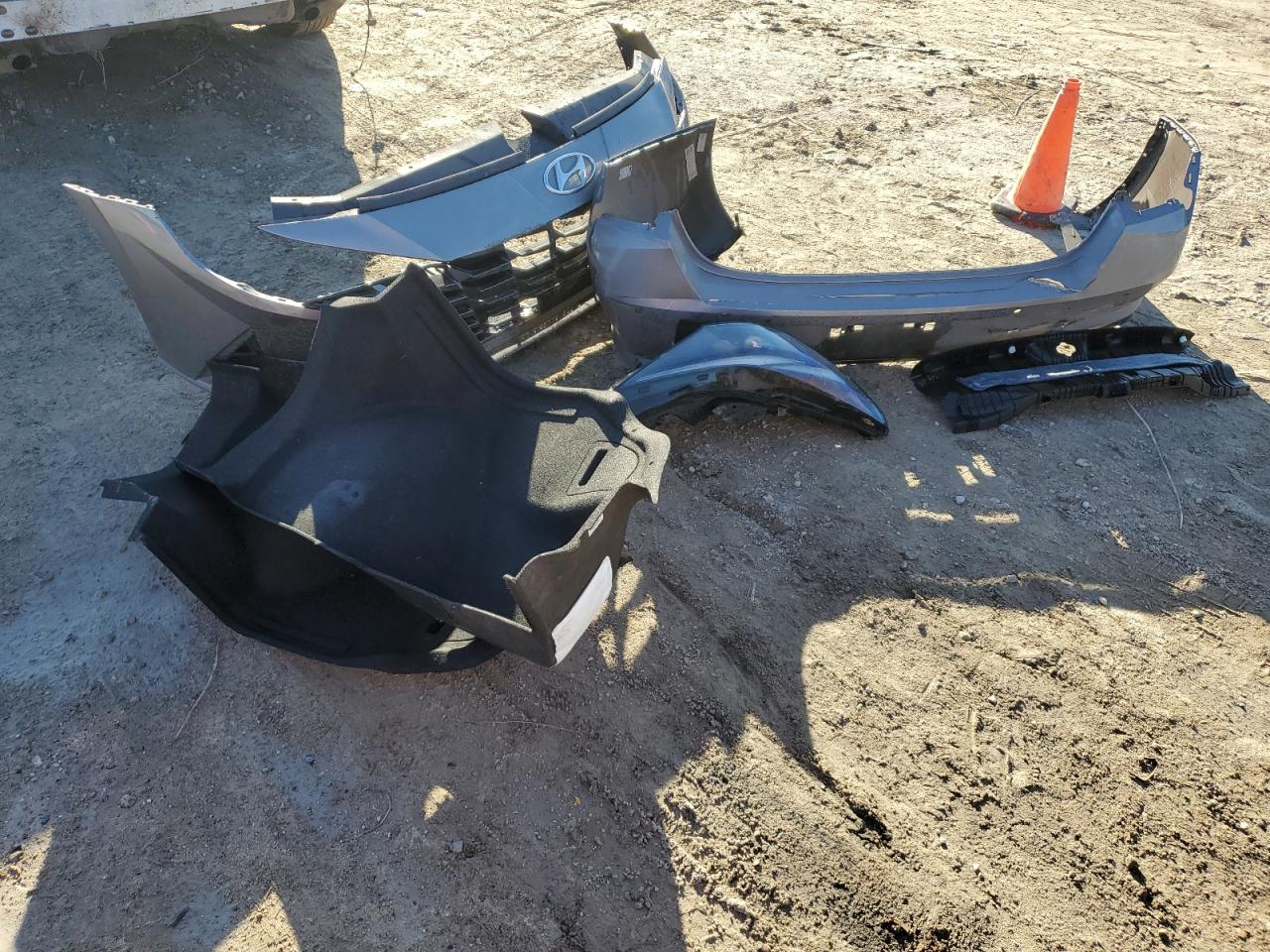 2023 Hyundai Elantra VIN KMHLN4AJ2PU083748 Copart auction photo, rear end / all over damage thumbnail 12