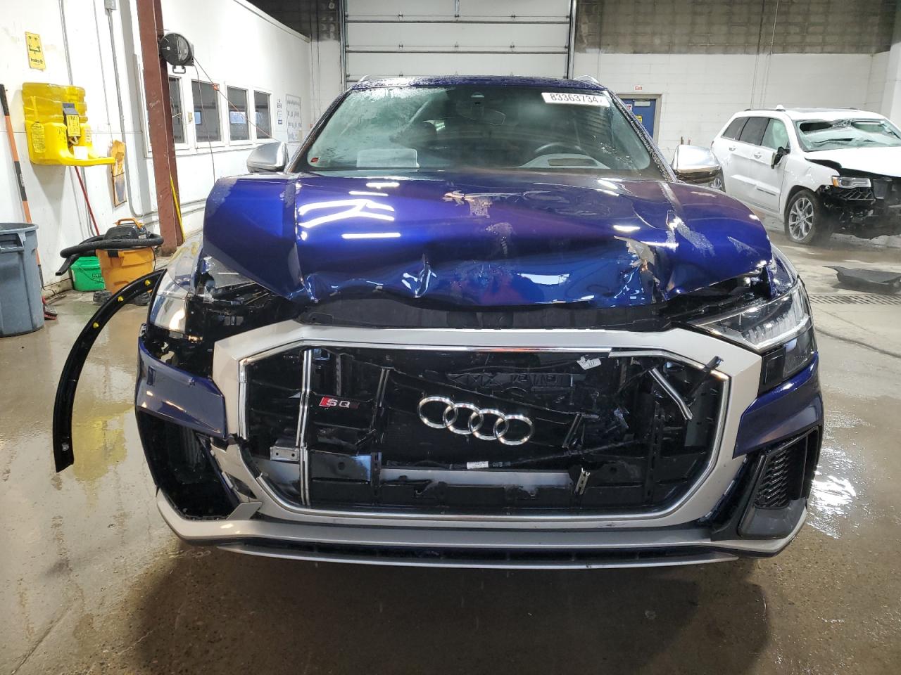 2021 Audi SQ8 VIN WA1CWBF16MD019510 Copart auction photo, front end damage thumbnail 5