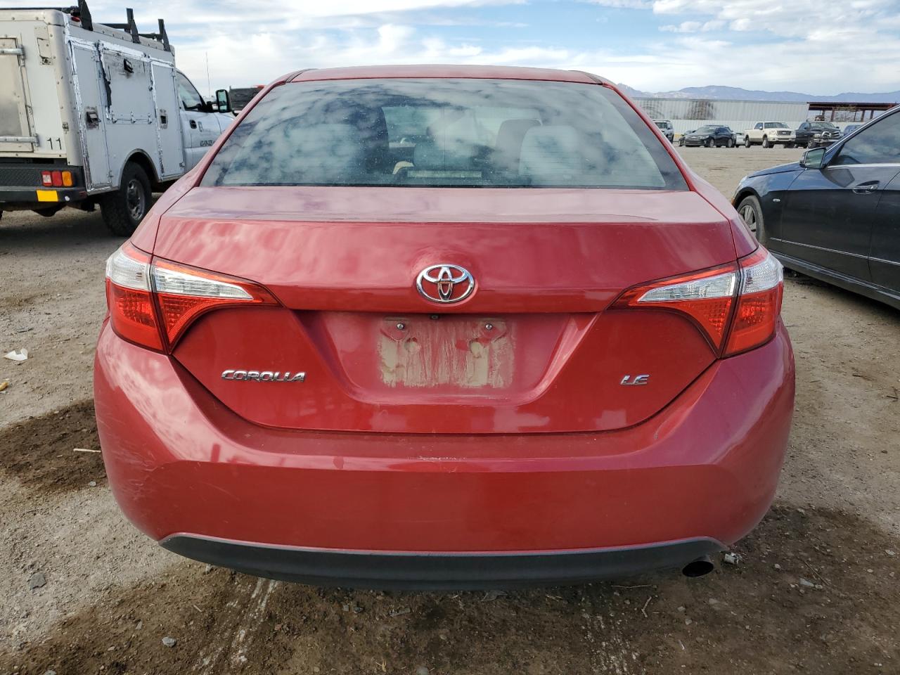 2014 Toyota Corolla VIN 2T1BURHE1EC059914 Copart auction photo, front end / mechanical damage thumbnail 6