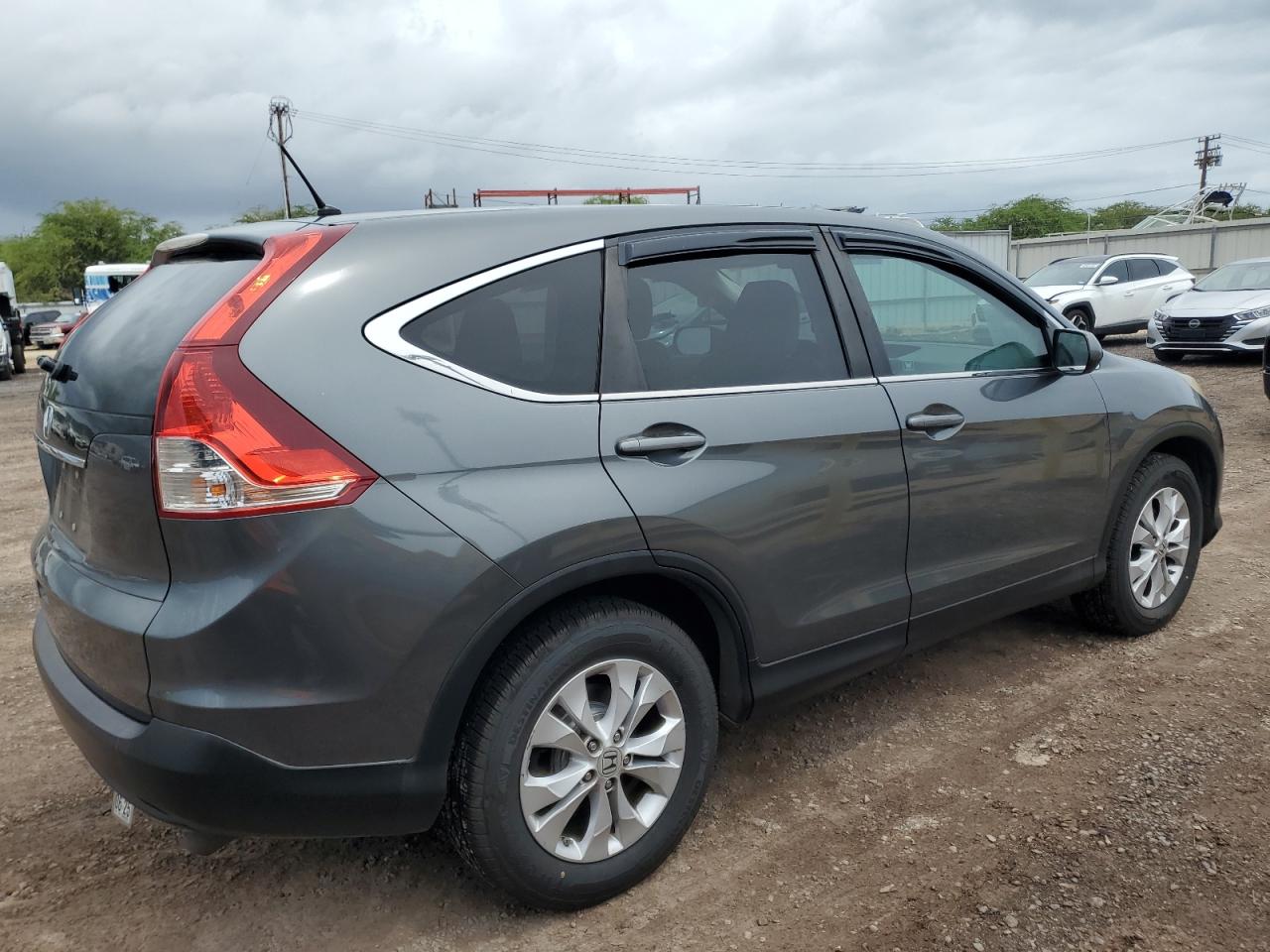 2012 Honda CR-V VIN 2HKRM3H5XCH505127 Copart auction photo, rear end damage thumbnail 3