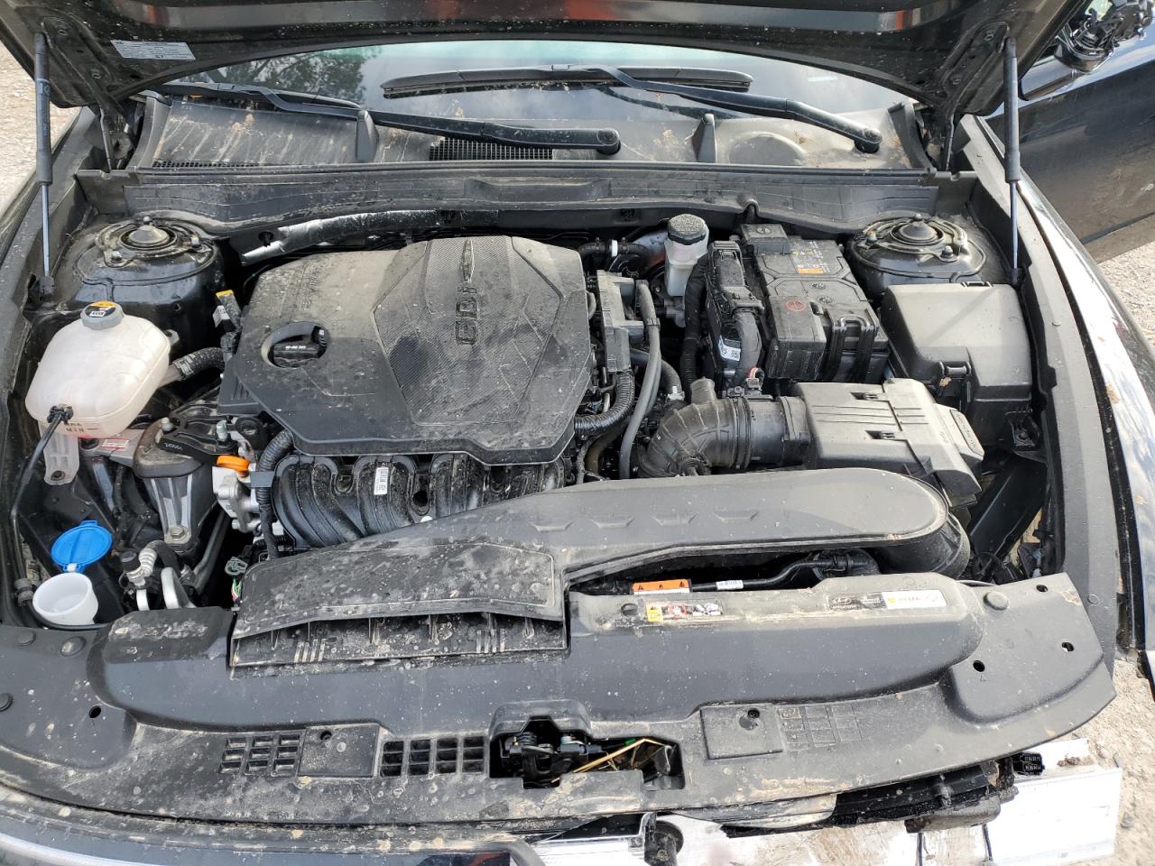 2024 Hyundai Sonata VIN KMHL64JA4RA409177 Copart auction photo, all over damage thumbnail 12