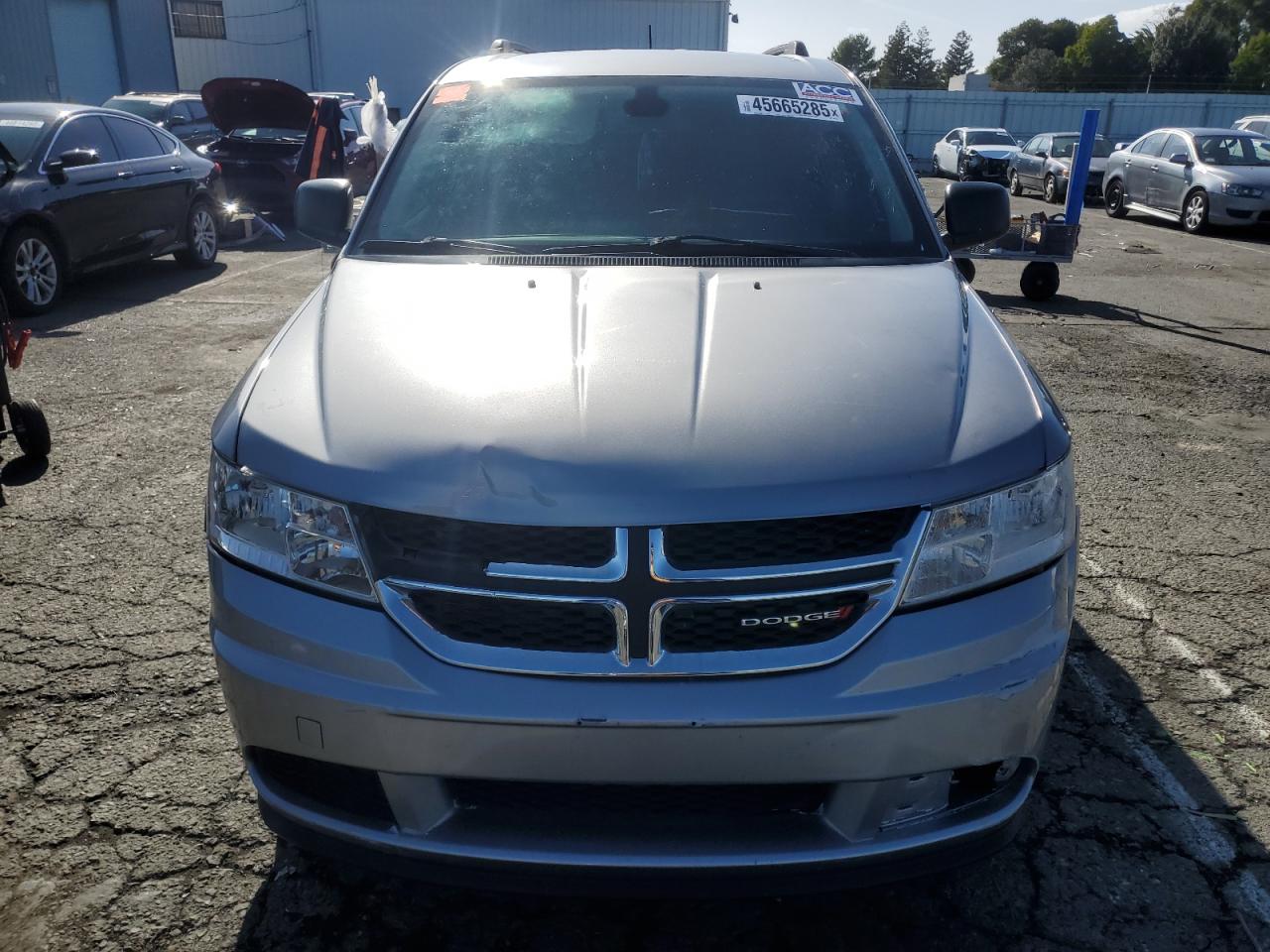 2019 Dodge Journey VIN 3C4PDCAB5KT860194 Copart auction photo, rear end / front end damage thumbnail 5