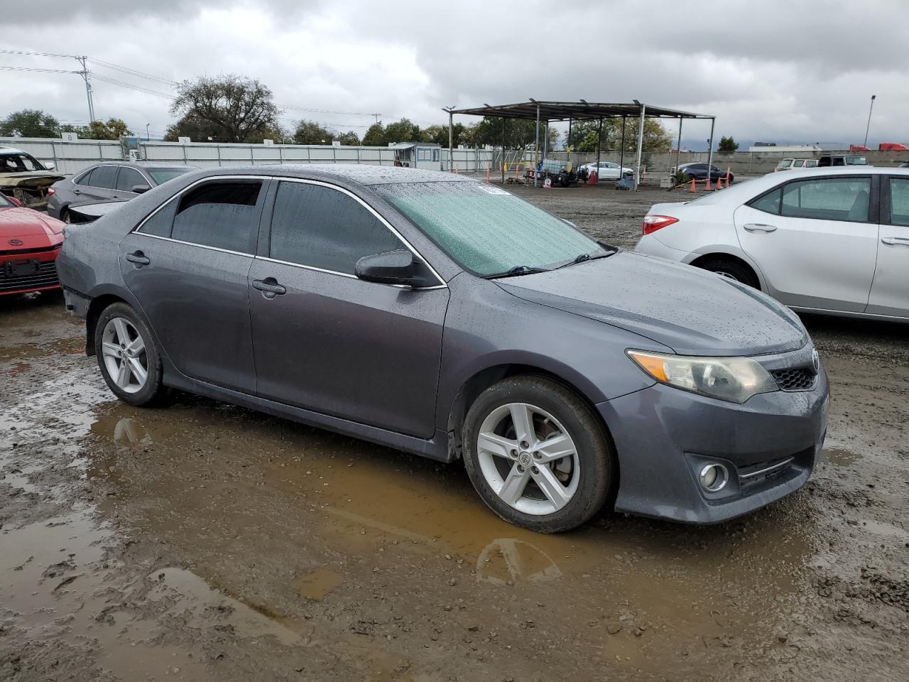2014 Toyota Camry VIN 4T1BF1FK9EU465863 Copart auction photo, rear end damage thumbnail 4