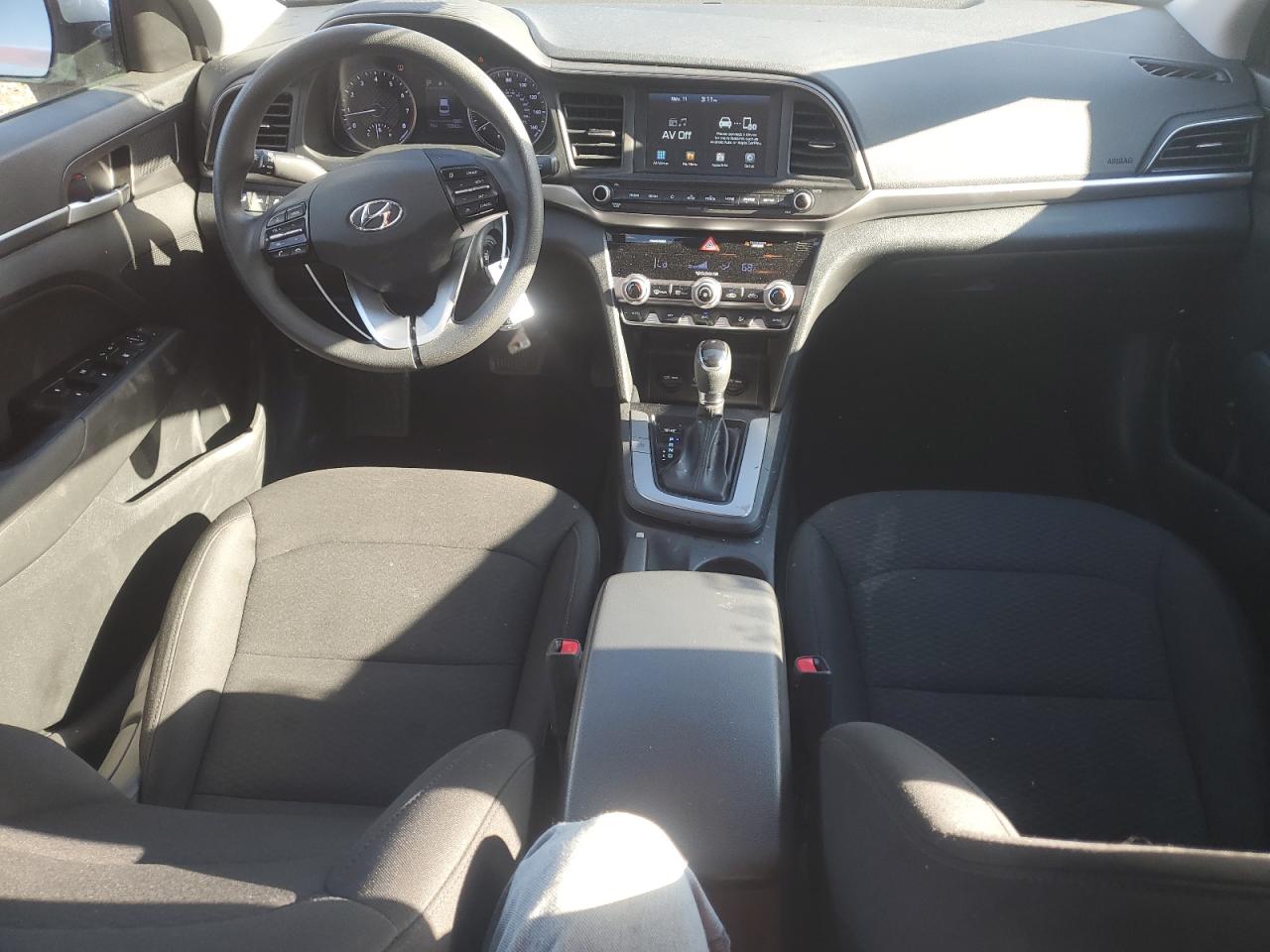 2020 Hyundai Elantra VIN 5NPD84LF0LH523723 Copart auction photo, front end / side damage thumbnail 8