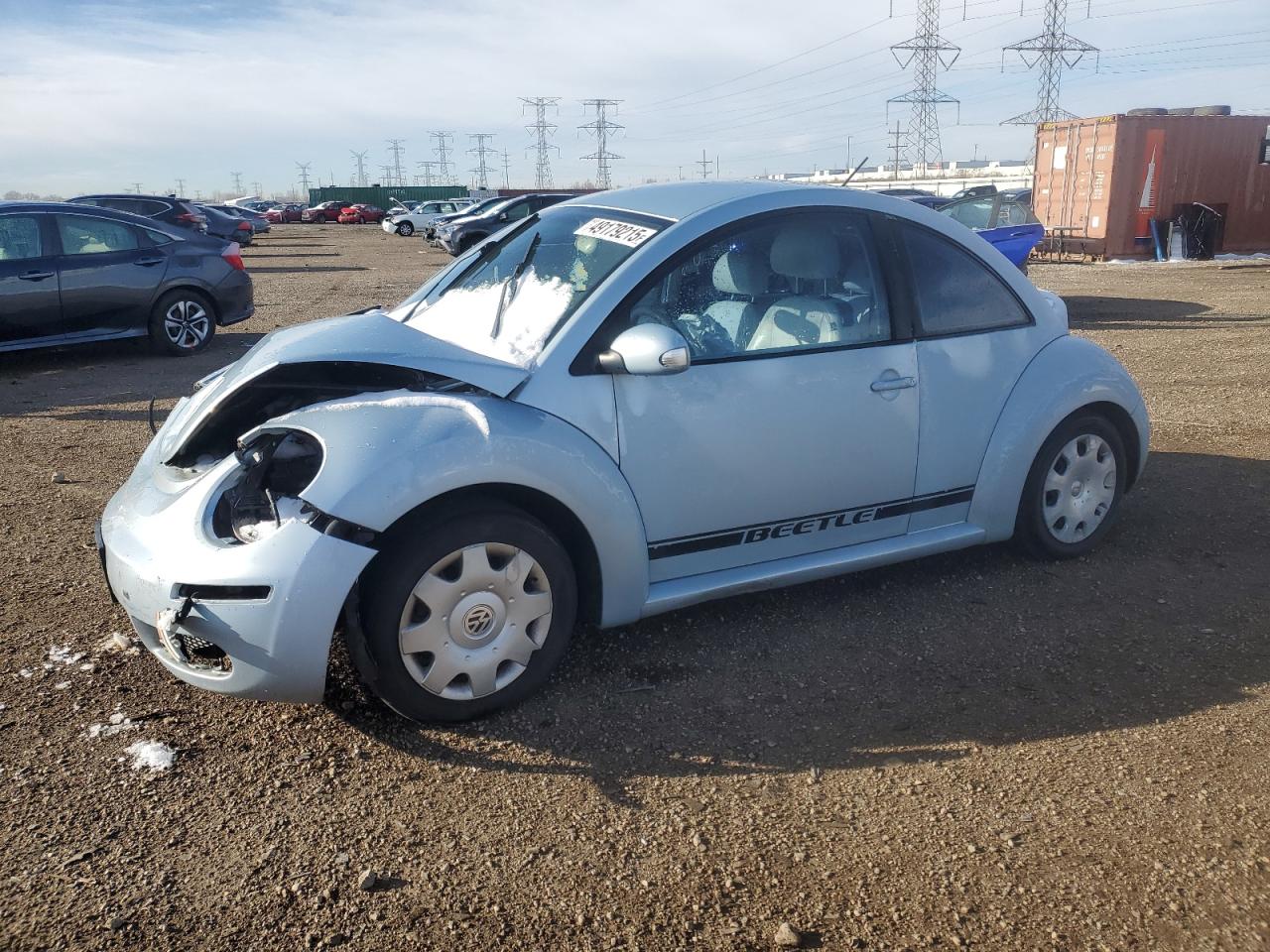 2010 Volkswagen Beetle VIN 3VWPG3AG8AM007734 - Copart auction photo