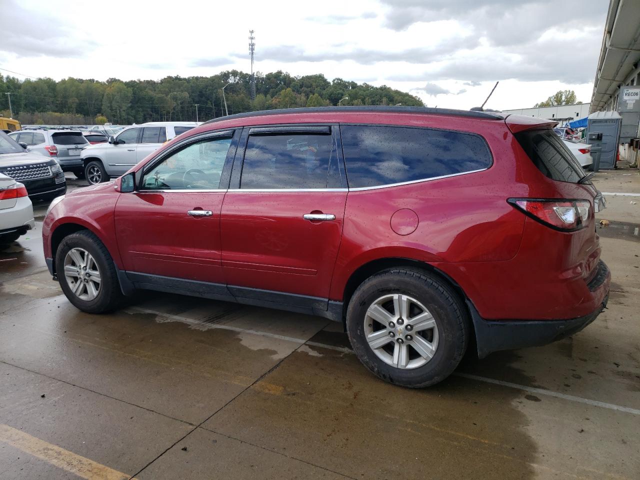 2014 Chevrolet Traverse VIN 1GNKRGKD6EJ262461 Copart auction photo, all over damage thumbnail 2