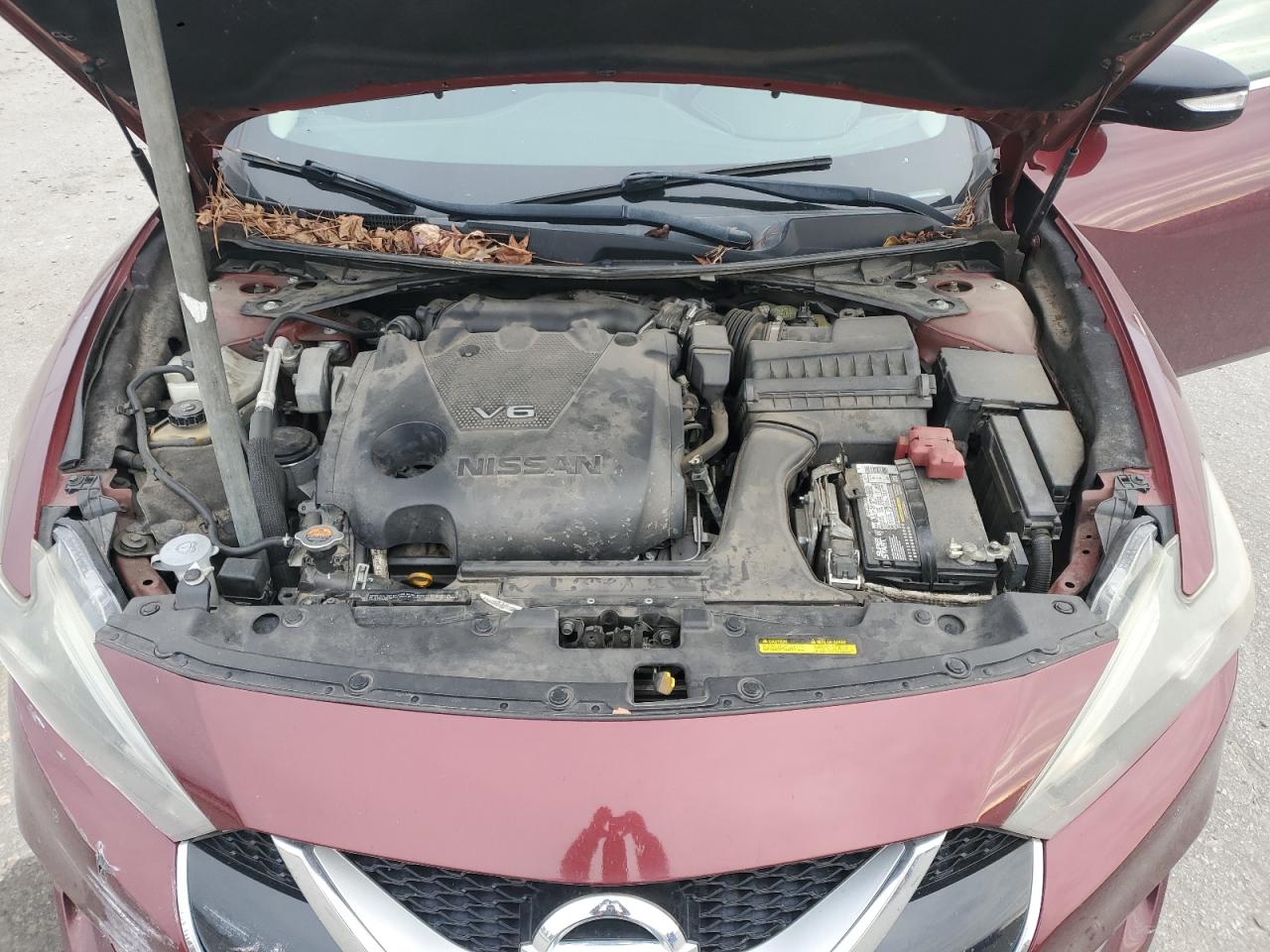 2017 Nissan Maxima VIN 1N4AA6AP5HC387824 Copart auction photo, all over damage thumbnail 11