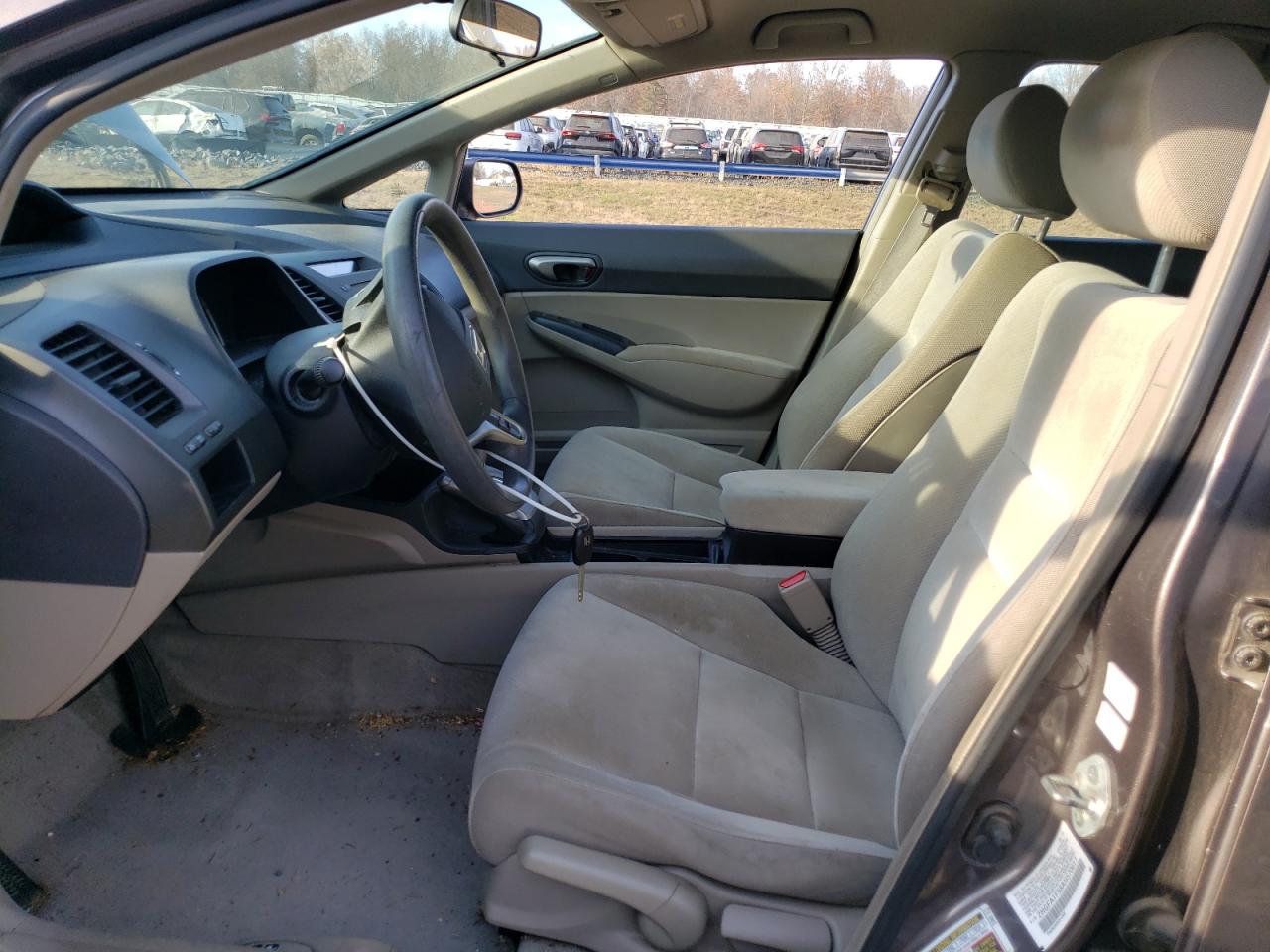 2010 Honda Civic VIN 2HGFA1F58AH570617 Copart auction photo, front end damage thumbnail 7