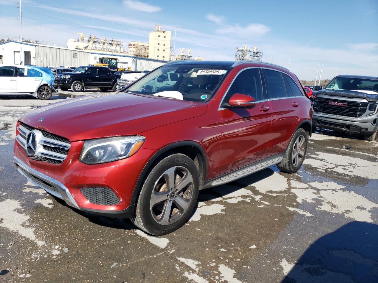 2018 Mercedes-Benz GLC VIN WDC0G4JB0JV038281