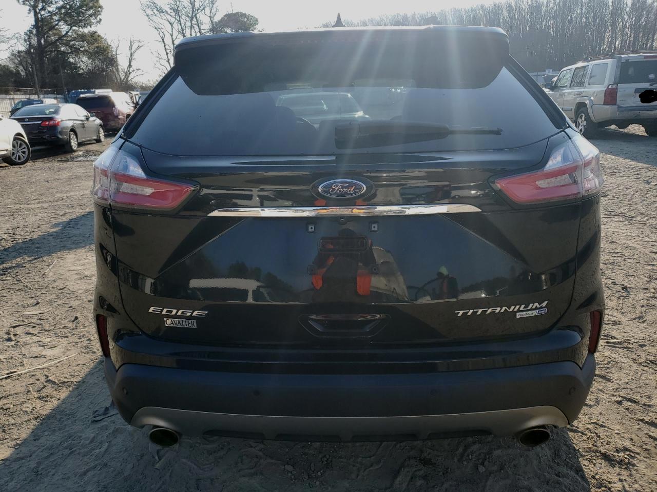 2019 Ford Edge VIN 2FMPK4K90KBC69298 Copart auction photo, side / rear end damage thumbnail 6