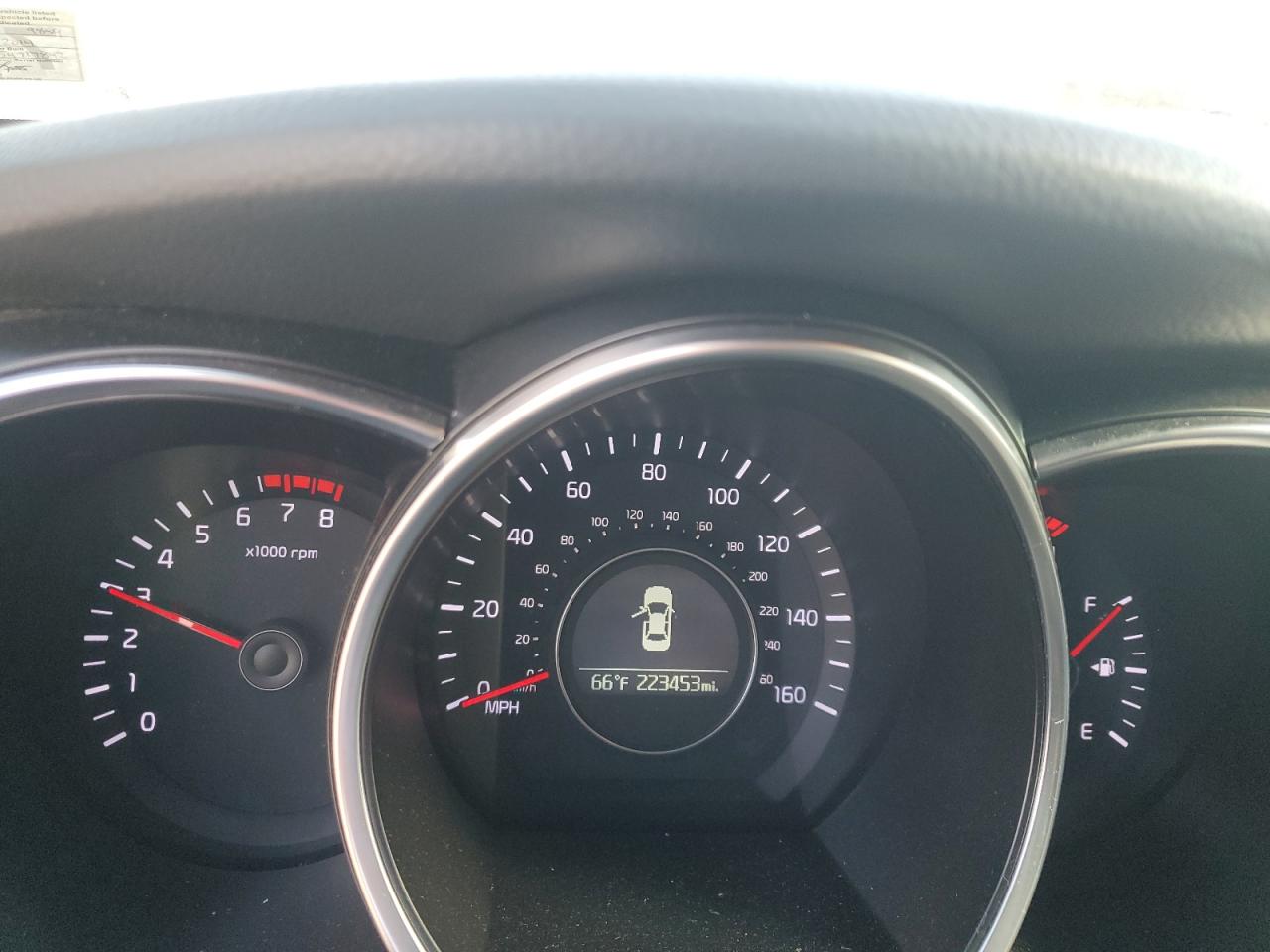 2014 KIA Optima VIN 5XXGN4A73EG269859 Copart auction photo, front end / minor dent/scratches damage thumbnail 9