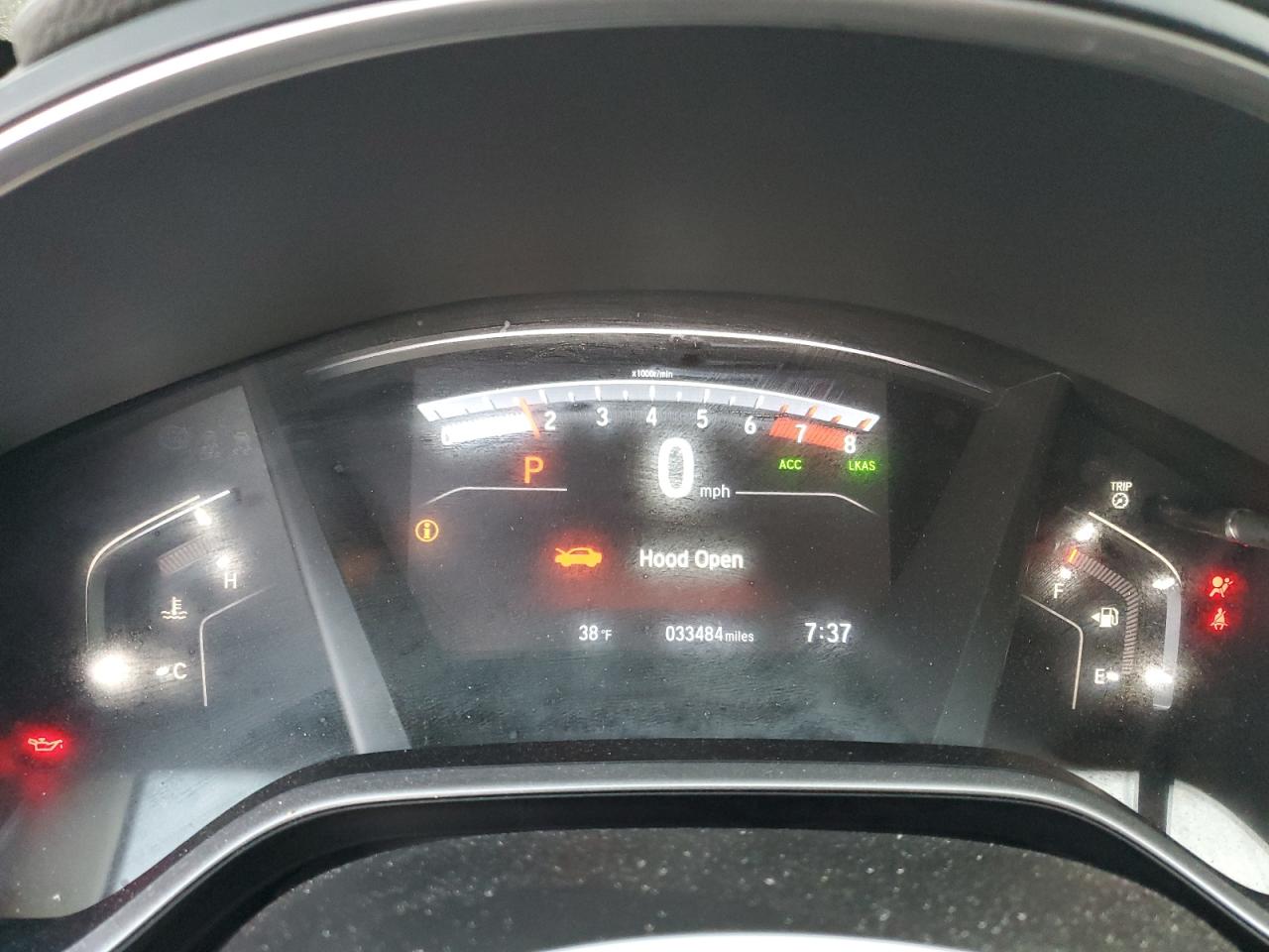 2020 Honda CR-V VIN 7FARW1H80LE006770 Copart auction photo, front end damage thumbnail 9