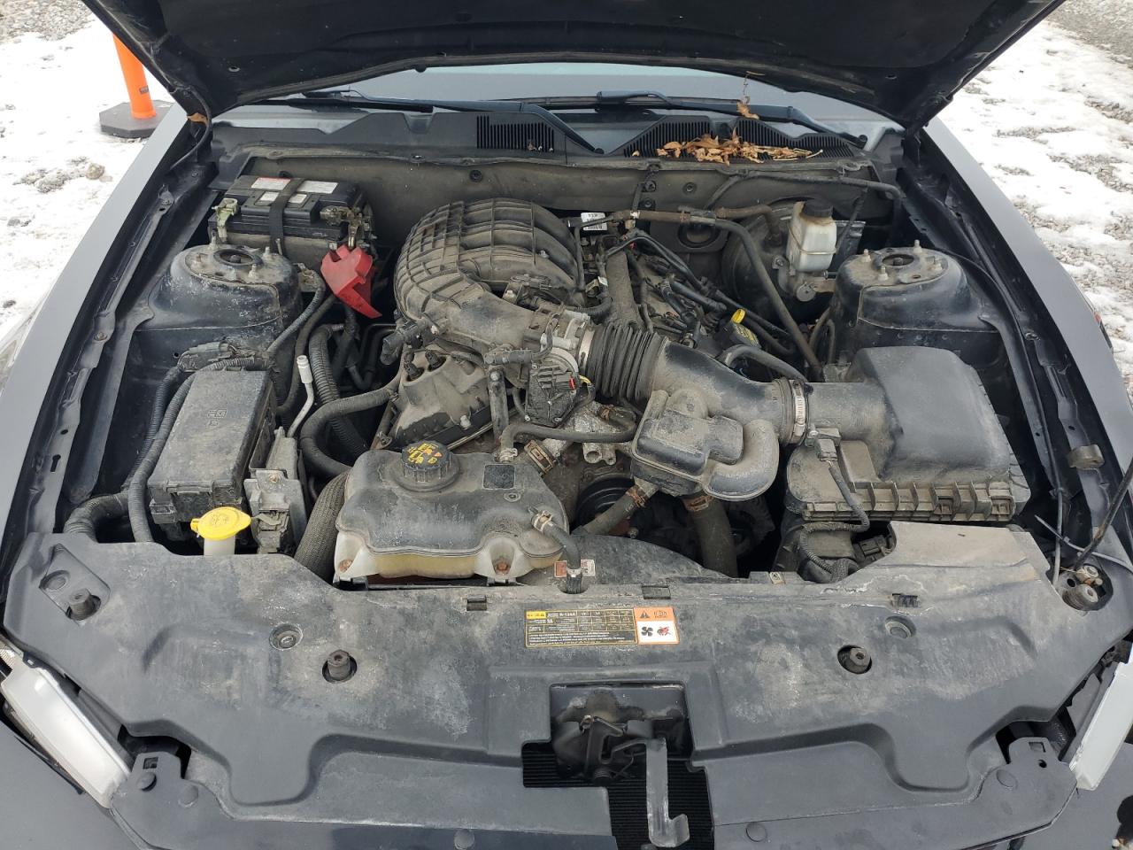 2012 Ford Mustang VIN 1ZVBP8AM2C5211368 Copart auction photo, front end / rear end damage thumbnail 11