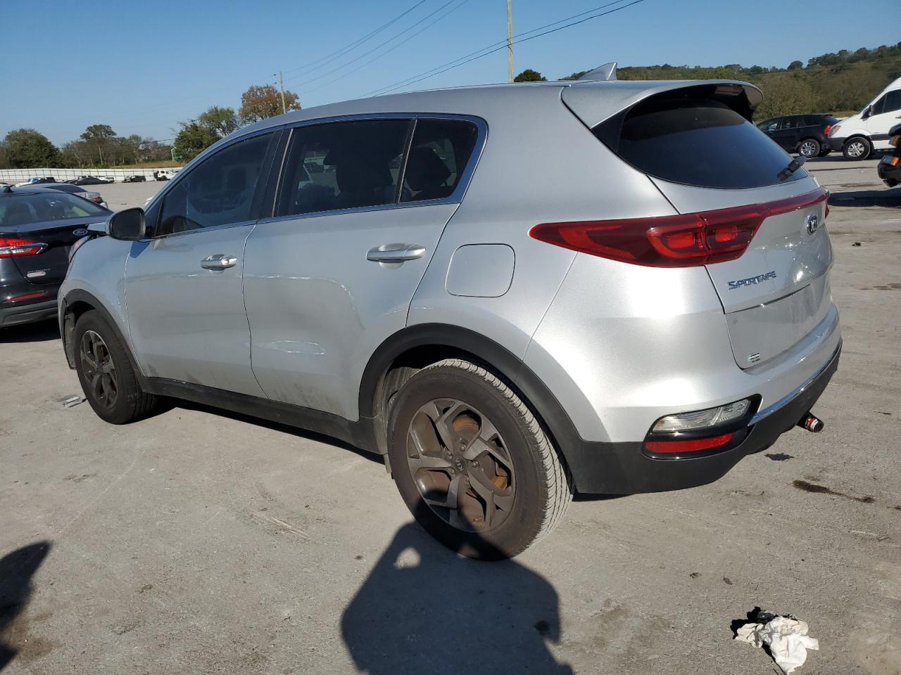 2021 KIA Sportage VIN KNDPM3AC7M7864702 Copart auction photo, front end damage thumbnail 2
