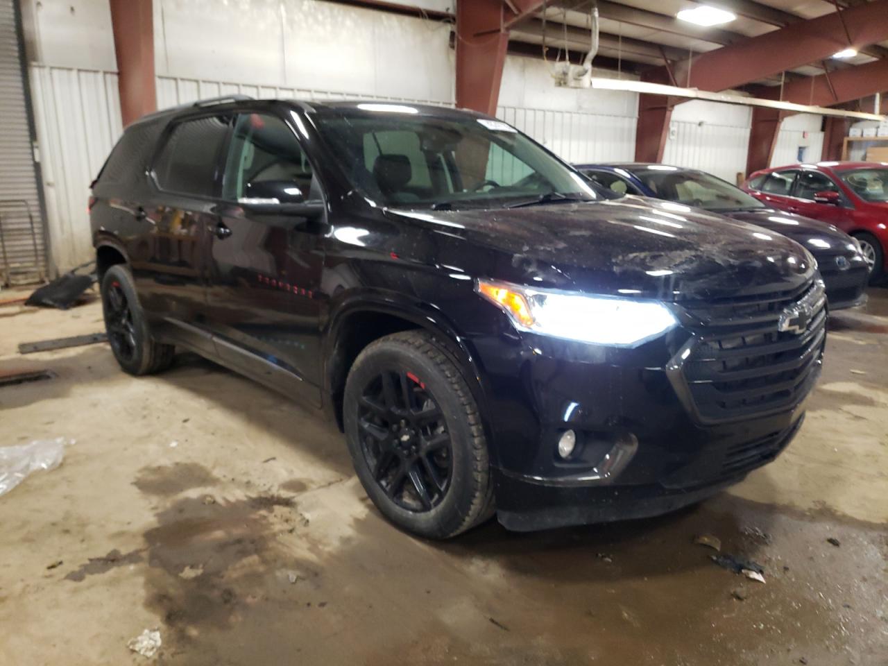 2021 Chevrolet Traverse VIN 1GNERKKW4MJ219012 Copart auction photo, rear end / side damage thumbnail 4