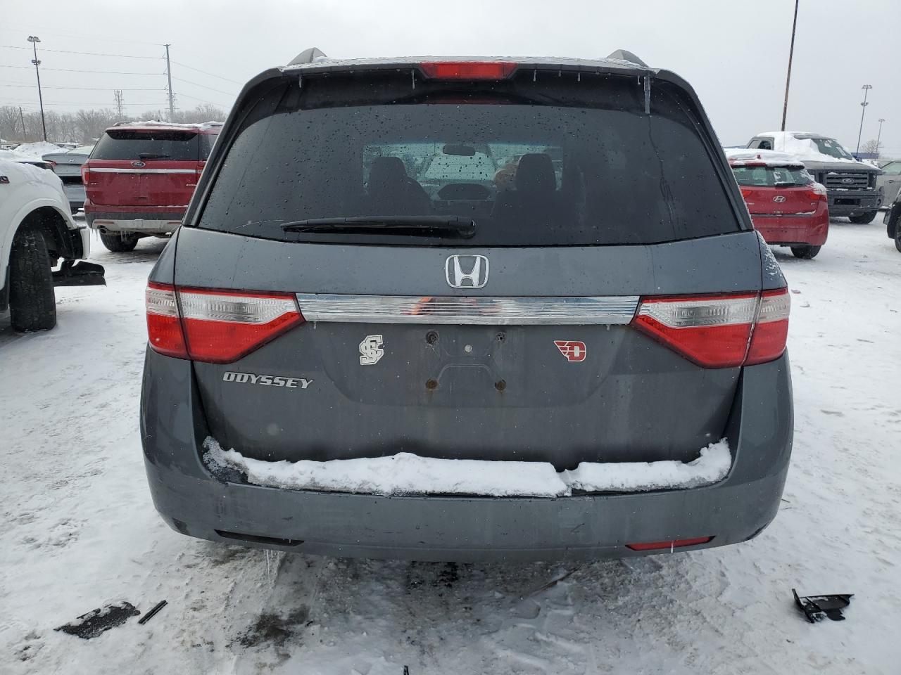 2012 Honda Odyssey VIN 5FNRL5H4XCB032141 Copart auction photo, front end damage thumbnail 6