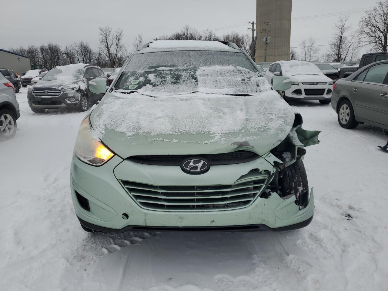 2012 Hyundai Tucson VIN KM8JU3AC5CU503518 Copart auction photo, front end damage thumbnail 5