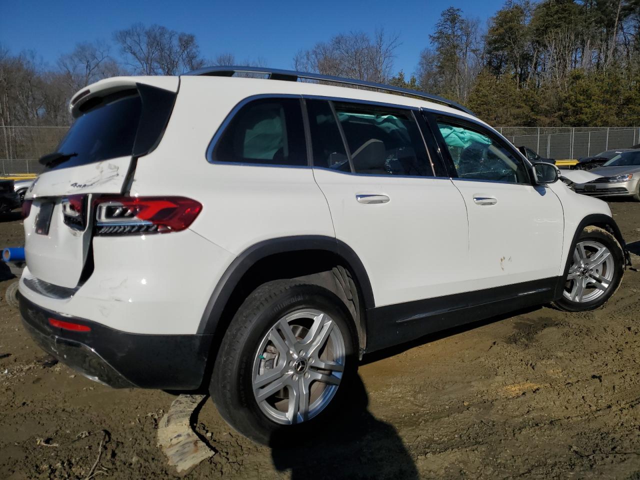 2021 Mercedes-Benz GLB VIN W1N4M4HB8MW109028 Copart auction photo, all over damage thumbnail 3
