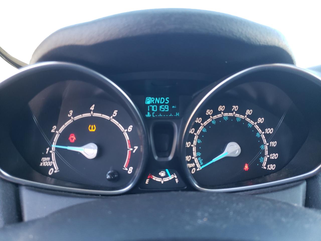 2019 Ford Fiesta VIN 3FADP4BJ1KM101161 Copart auction photo, rear end damage thumbnail 9