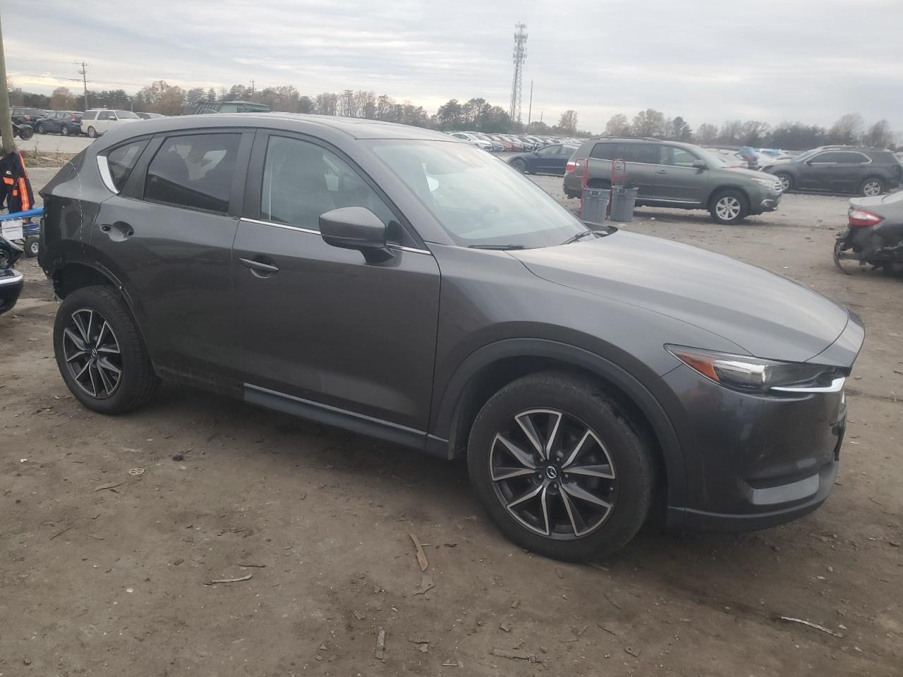 2018 Mazda CX-5 VIN JM3KFBCM4J0328662 Copart auction photo, rear end / minor dent/scratches damage thumbnail 4