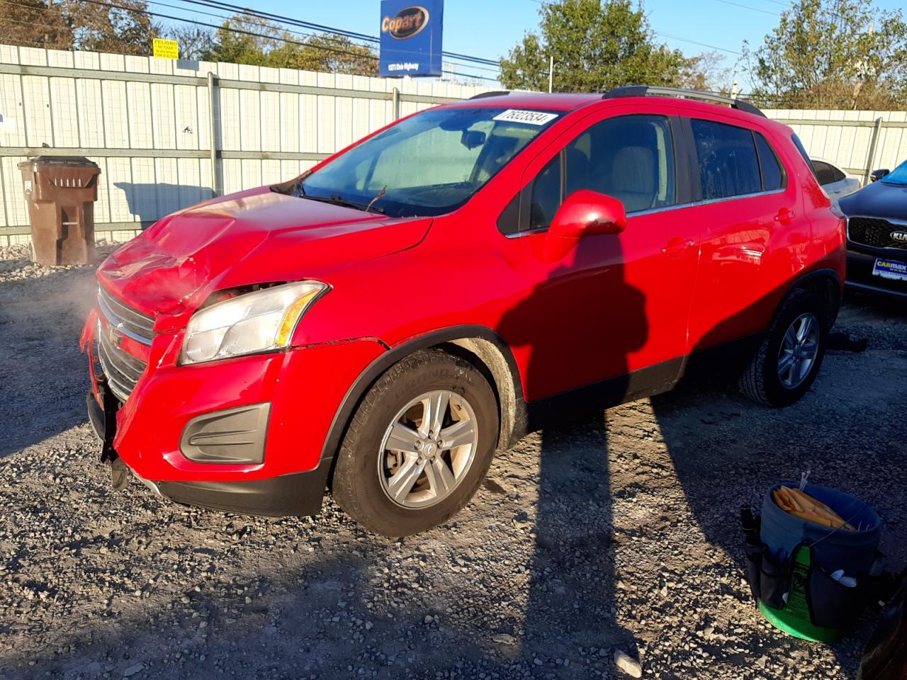 2015 Chevrolet Trax VIN KL7CJLSB6FB128747